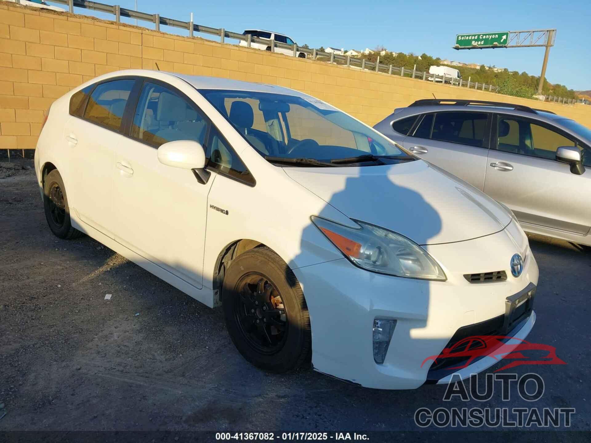 TOYOTA PRIUS 2013 - JTDKN3DU4D5592391