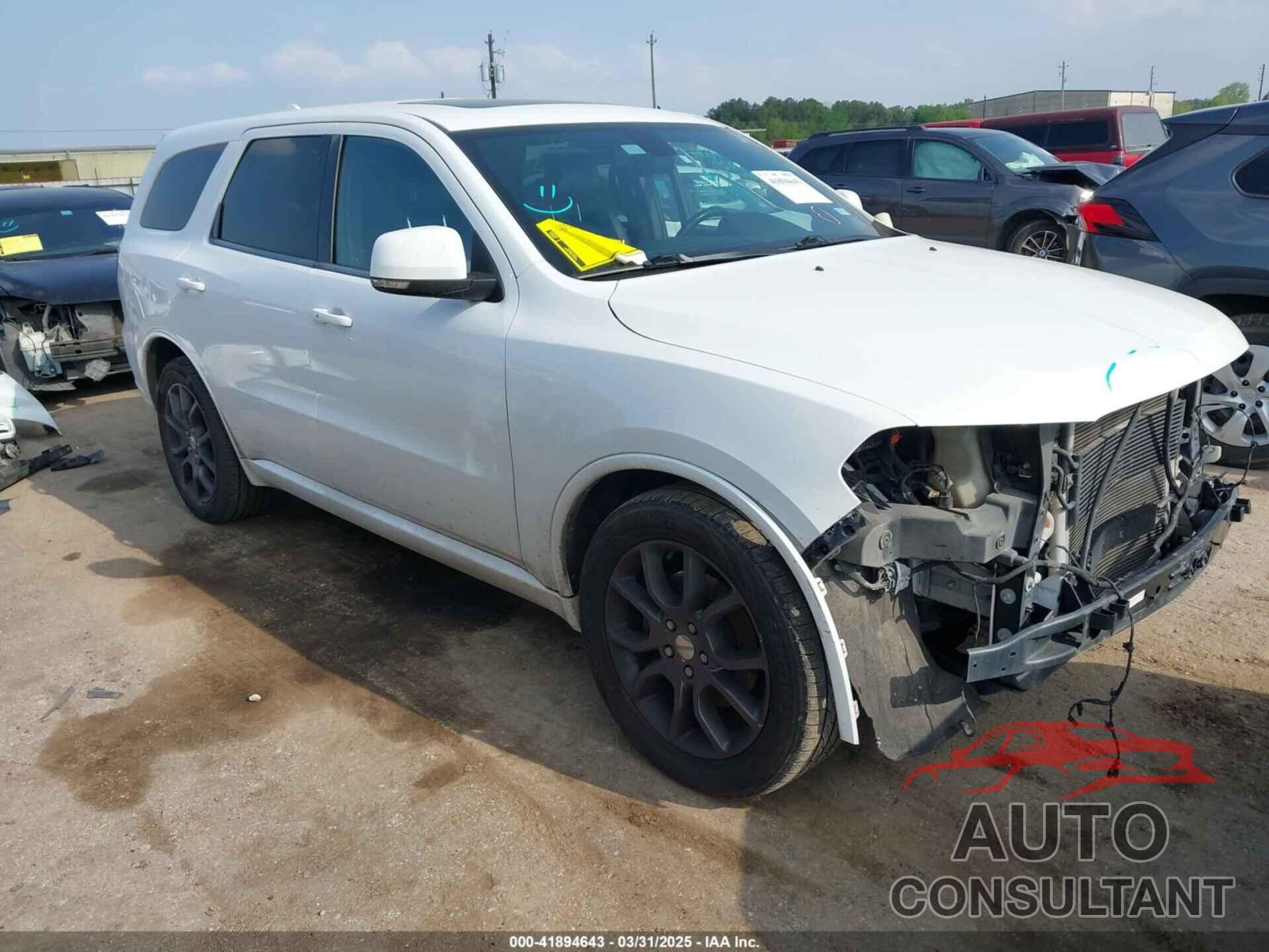 DODGE DURANGO 2015 - 1C4SDHCT0FC953395