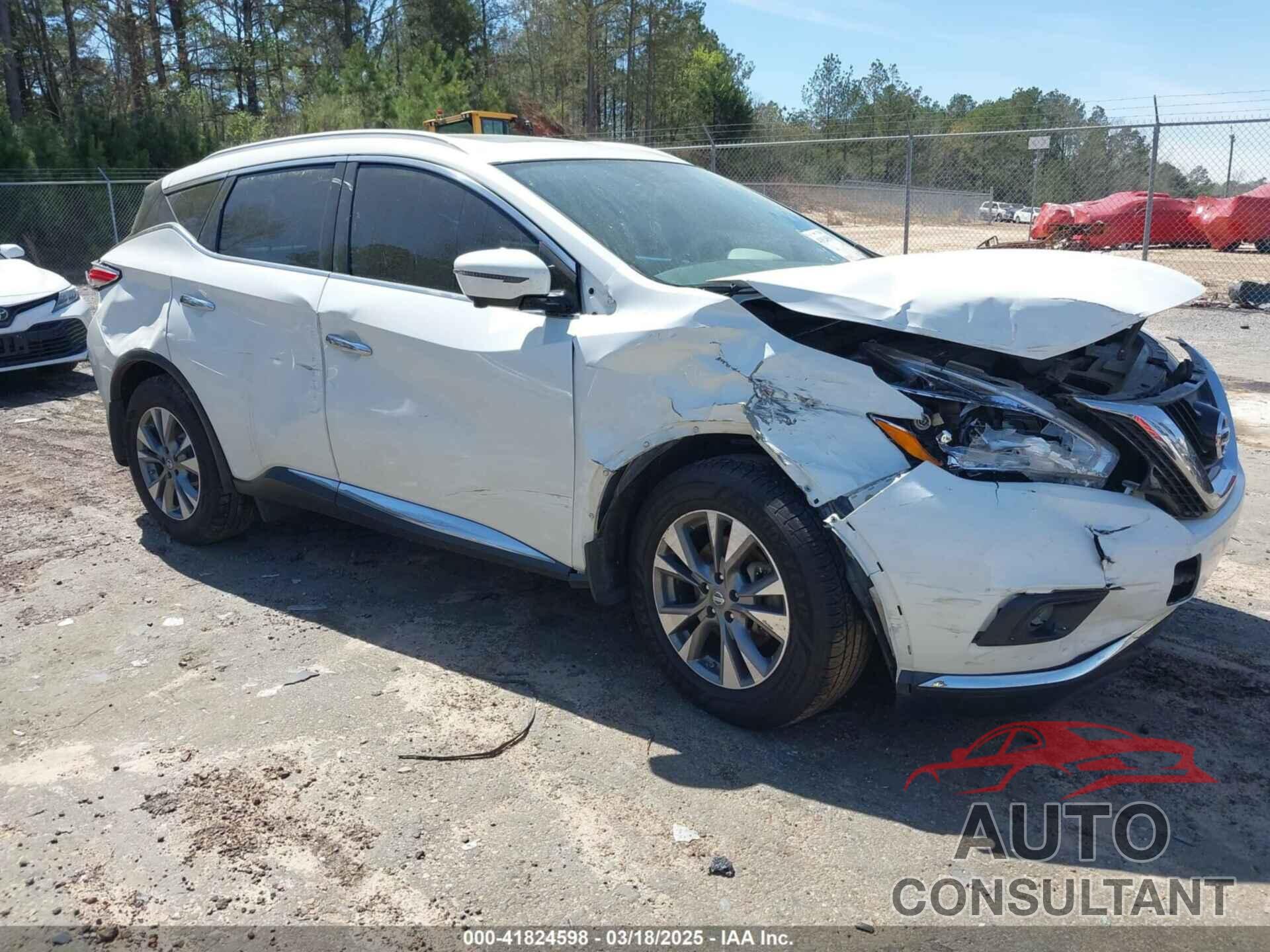 NISSAN MURANO 2017 - 5N1AZ2MG6HN126080