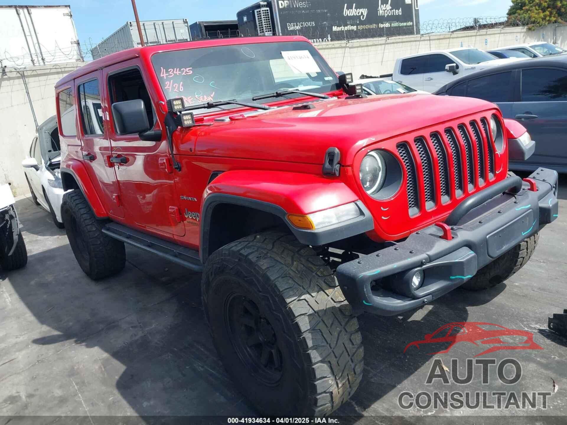JEEP WRANGLER UNLIMITED 2019 - 1C4HJXEN0KW552028