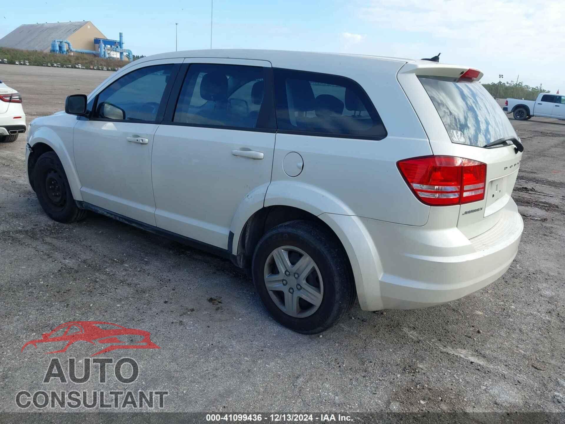 DODGE JOURNEY 2012 - 3C4PDCAB4CT232046