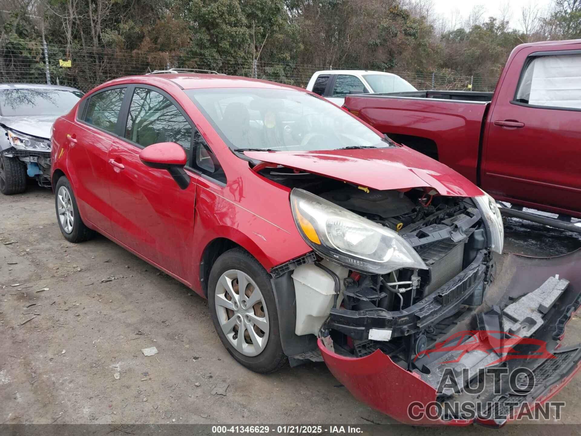 KIA RIO 2013 - KNADM4A36D6282487