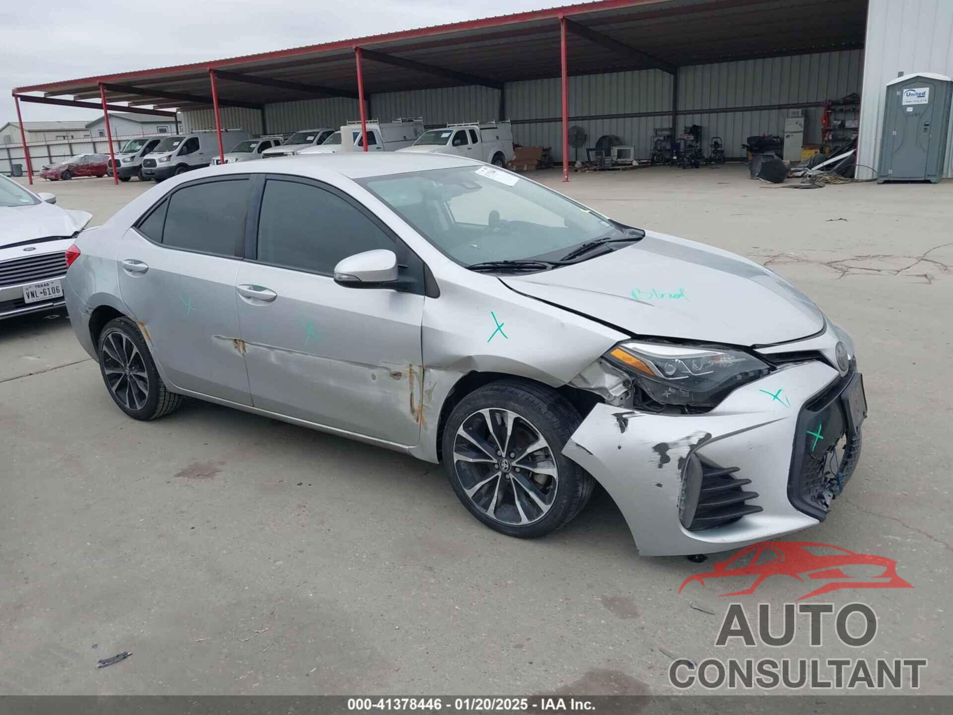 TOYOTA COROLLA 2019 - 5YFBURHEXKP907316