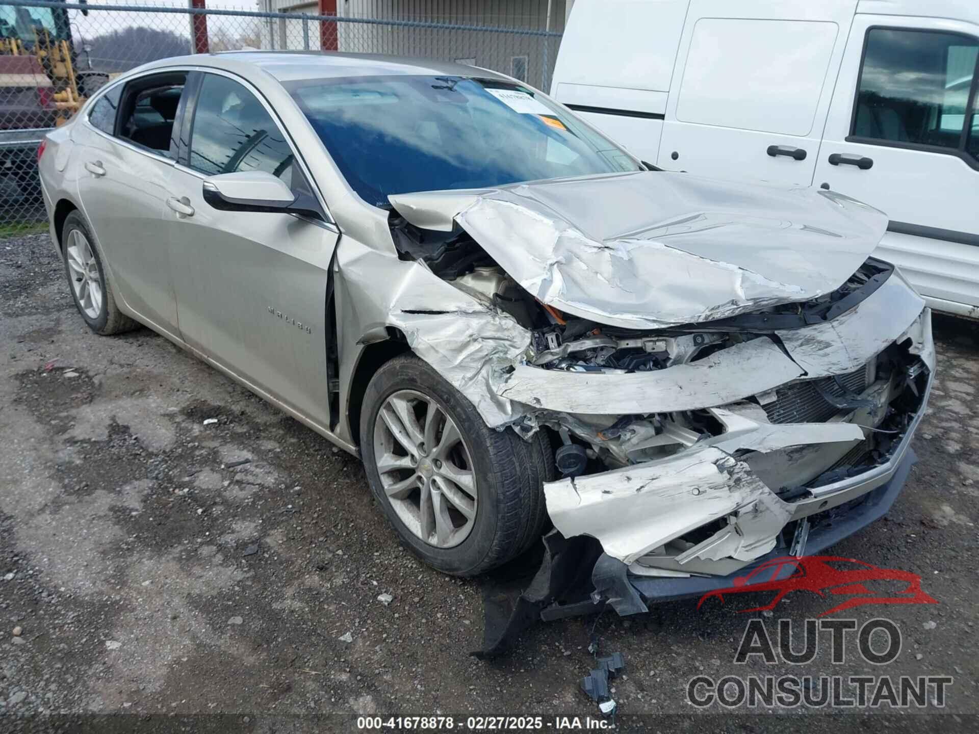 CHEVROLET MALIBU 2016 - 1G1ZE5ST4GF192729
