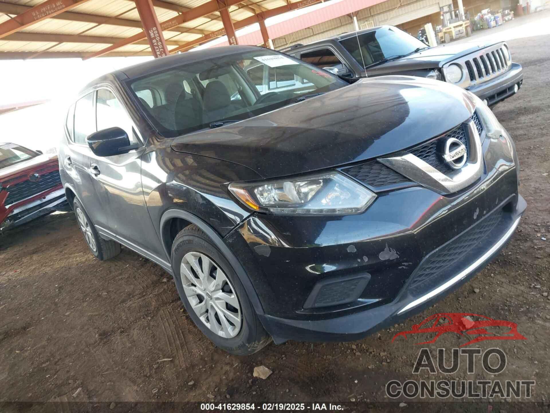 NISSAN ROGUE 2016 - KNMAT2MT4GP691031