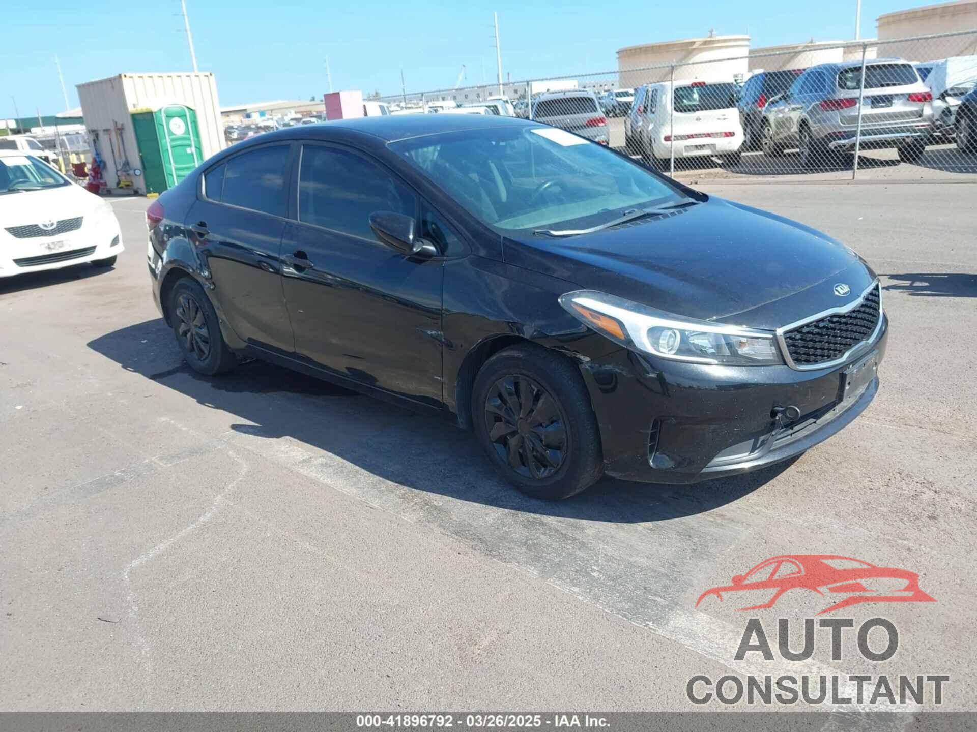 KIA FORTE 2018 - 3KPFK4A77JE209753