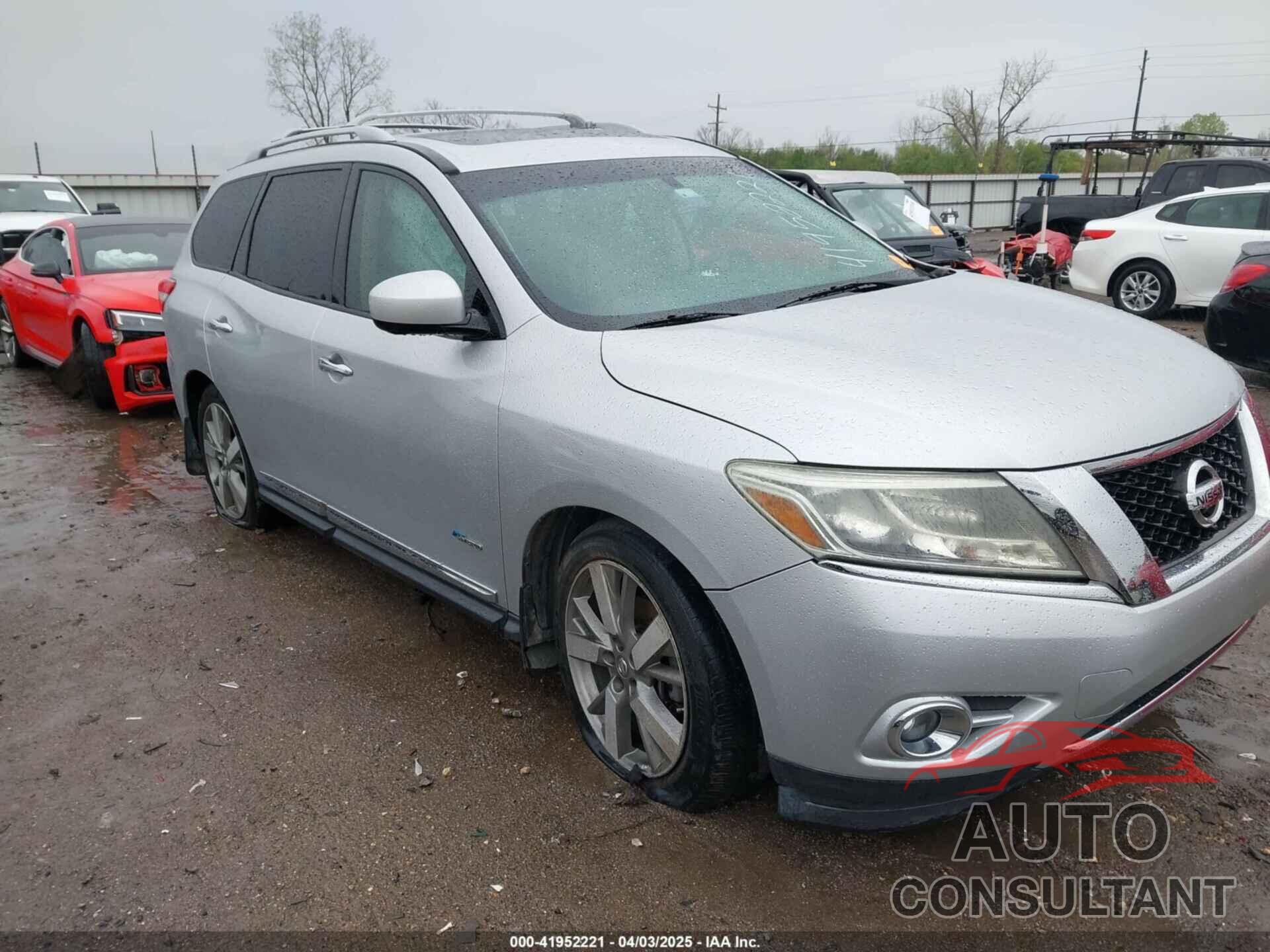 NISSAN PATHFINDER HYBRID 2014 - 5N1CR2MM0EC659550
