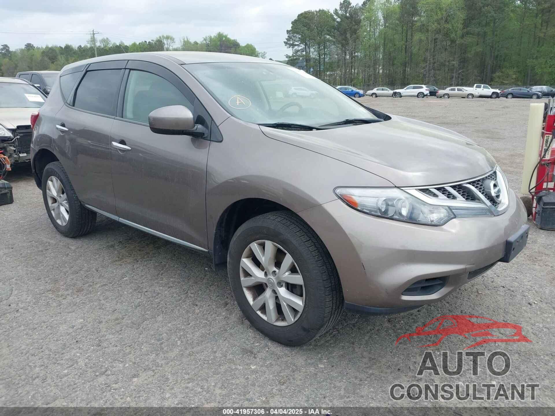 NISSAN MURANO 2011 - JN8AZ1MW1BW167891