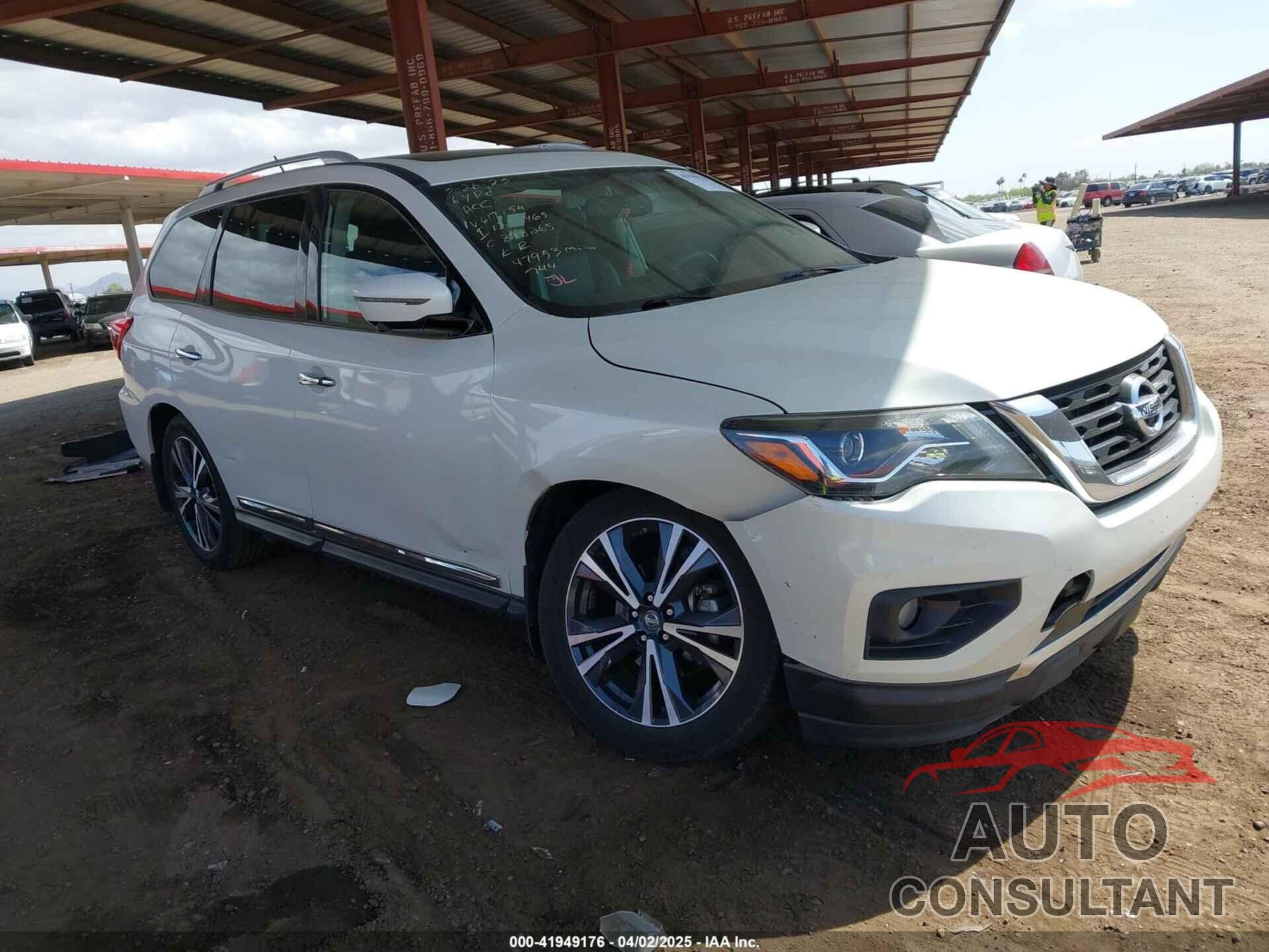 NISSAN PATHFINDER 2018 - 5N1DR2MM4JC617154