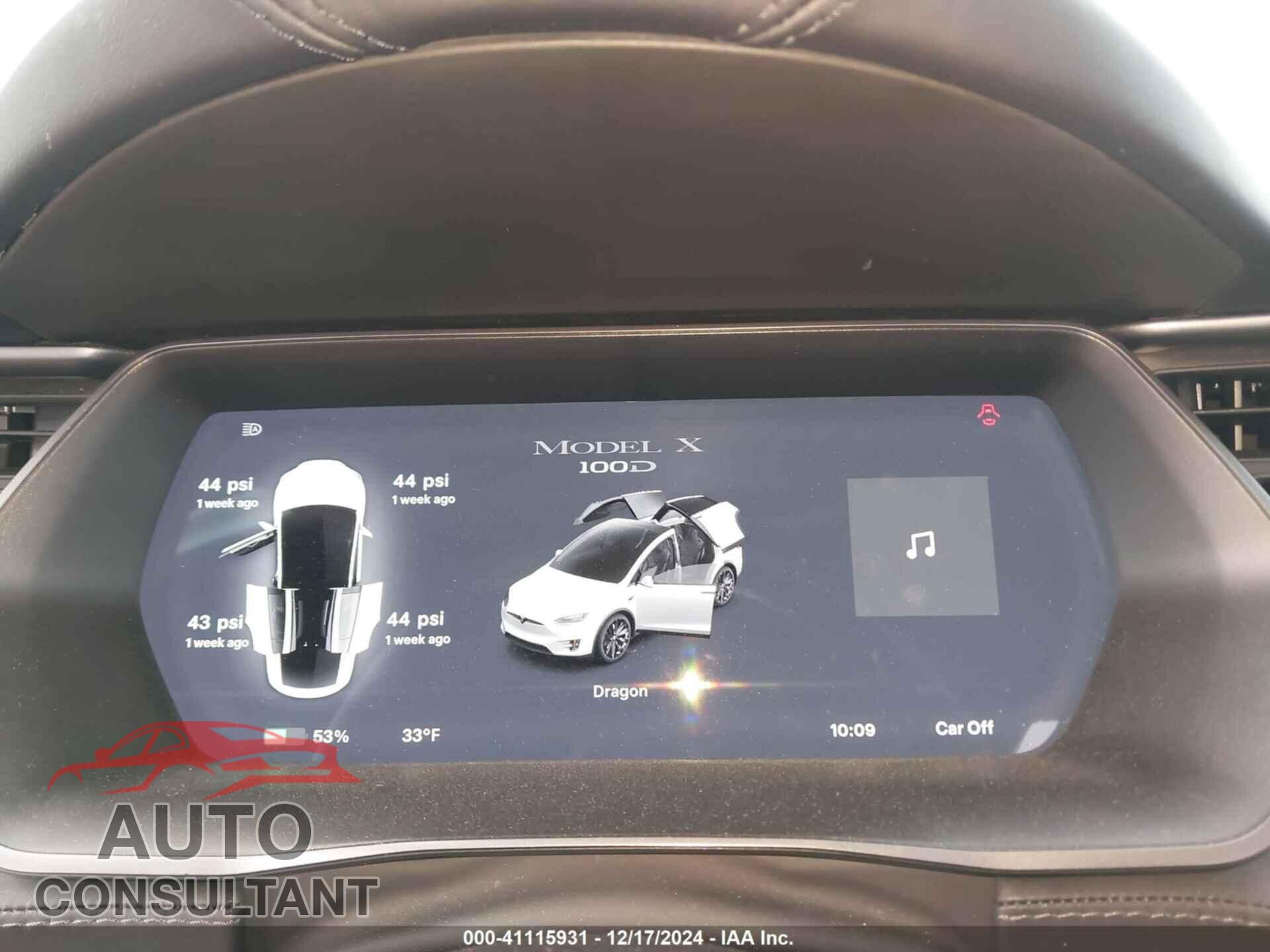 TESLA MODEL X 2018 - 5YJXCDE25JF142810
