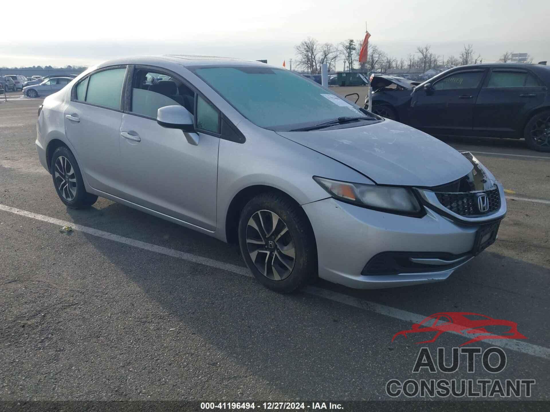 HONDA CIVIC 2013 - 19XFB2F82DE287562