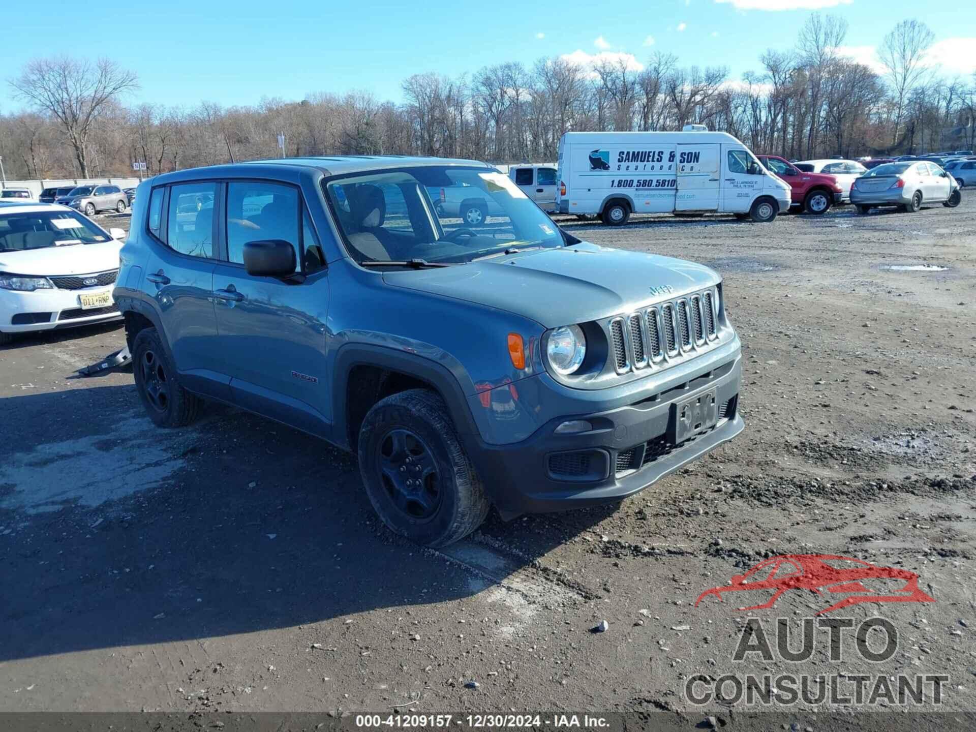 JEEP RENEGADE 2017 - ZACCJBABXHPE92290