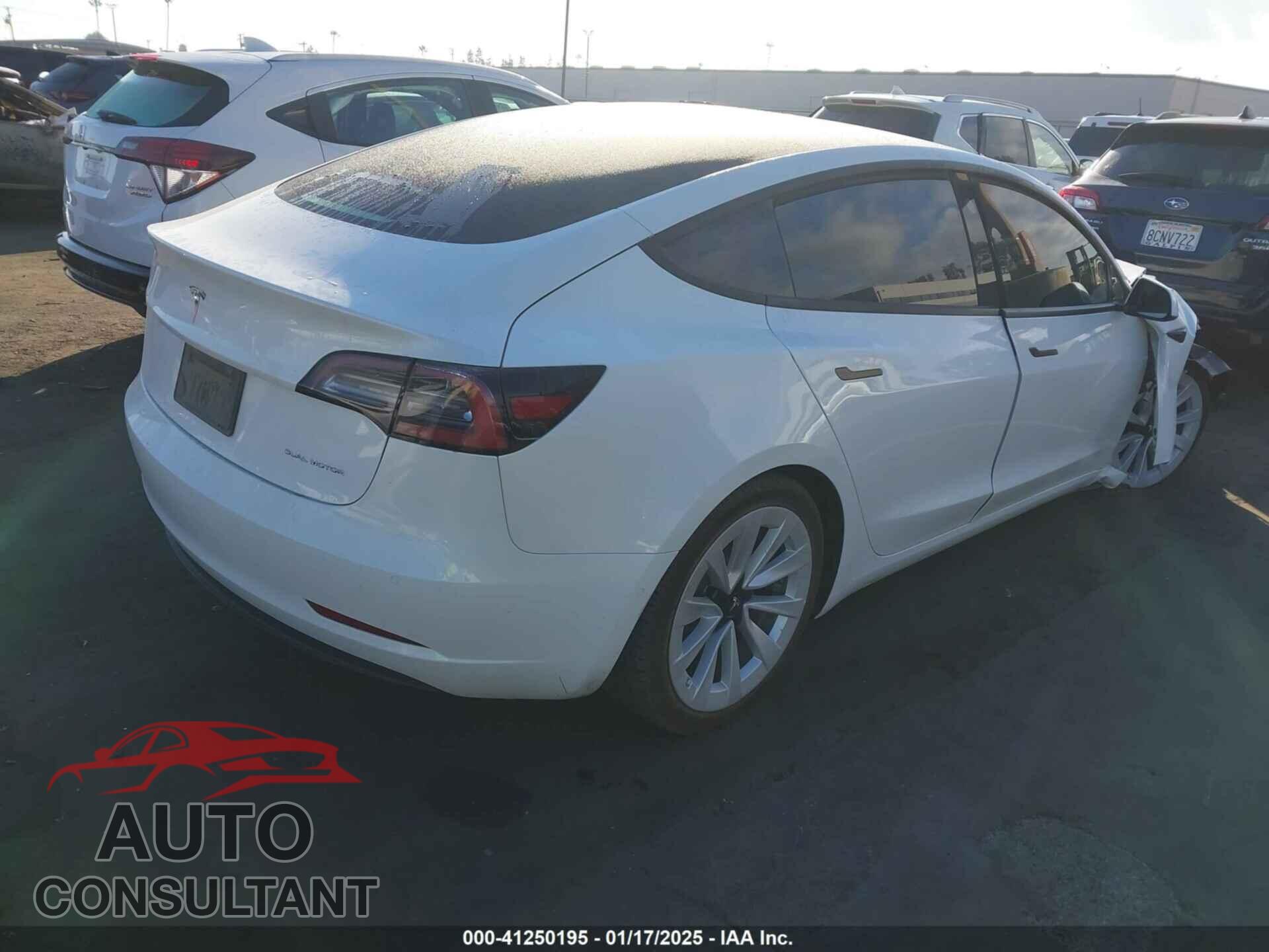 TESLA MODEL 3 2021 - 5YJ3E1EB5MF936573