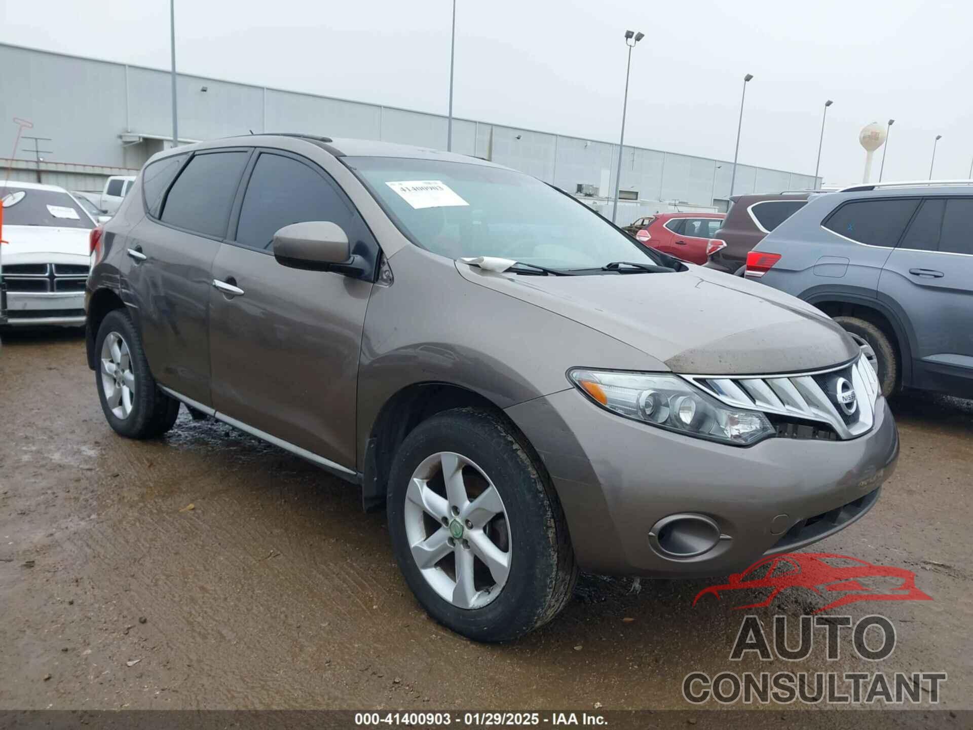 NISSAN MURANO 2010 - JN8AZ1MW8AW108027