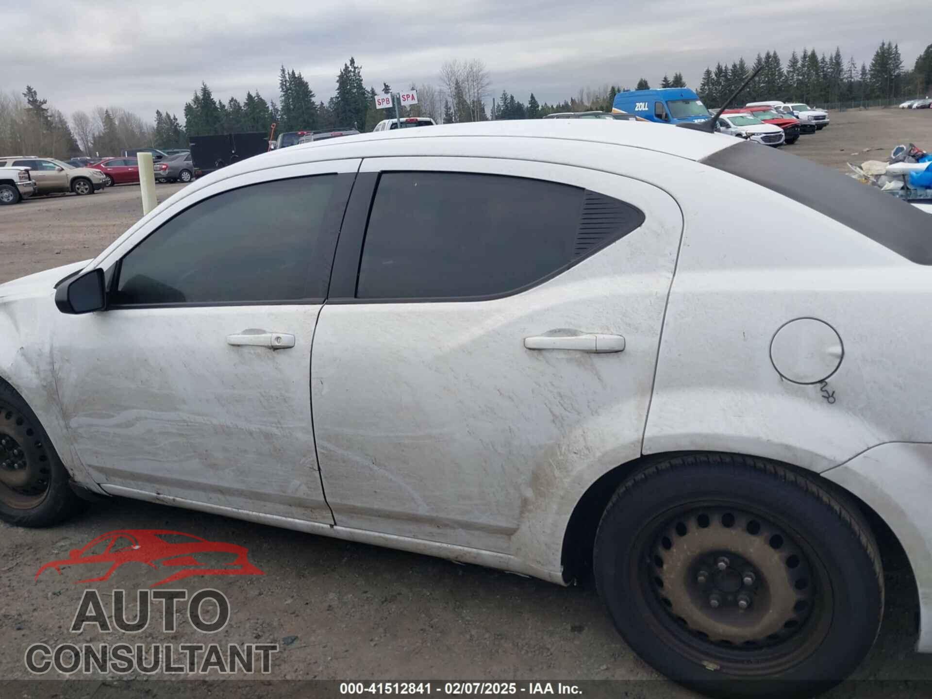 DODGE AVENGER 2011 - 1B3BD4FB9BN624738