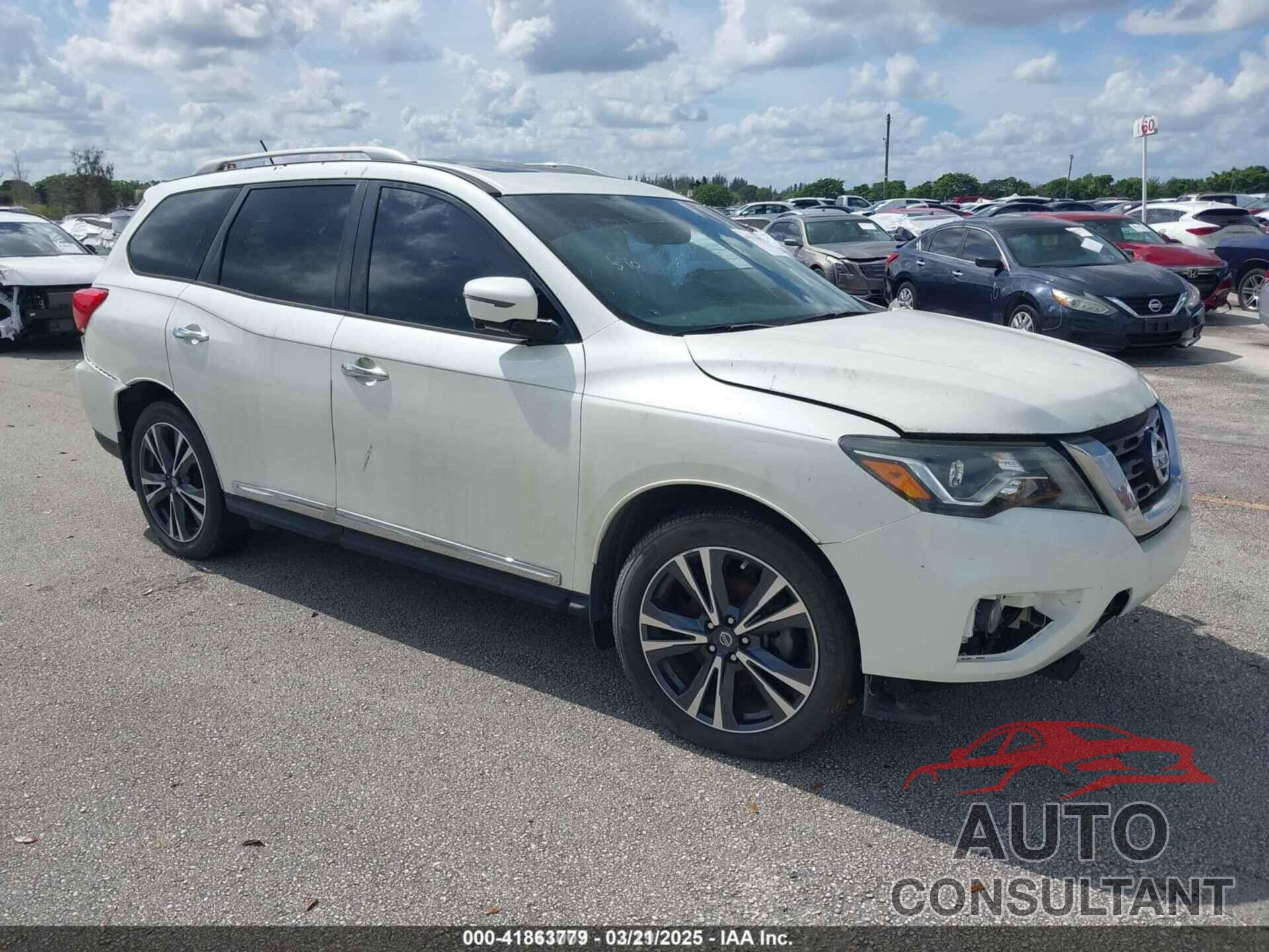 NISSAN PATHFINDER 2017 - 5N1DR2MN7HC648384