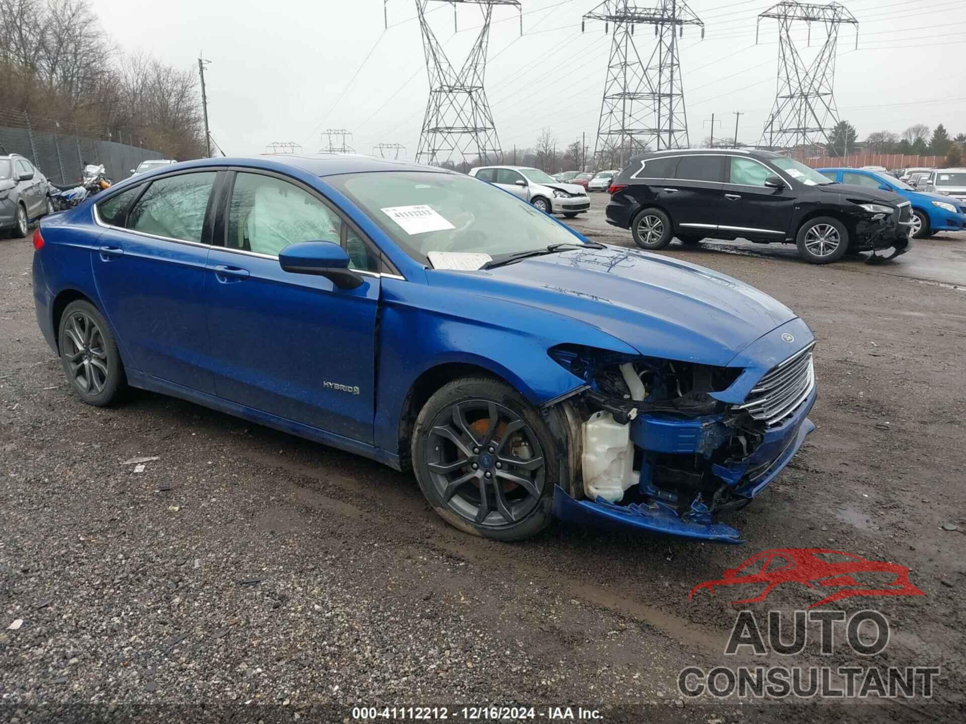 FORD FUSION HYBRID 2017 - 3FA6P0LU9HR374659