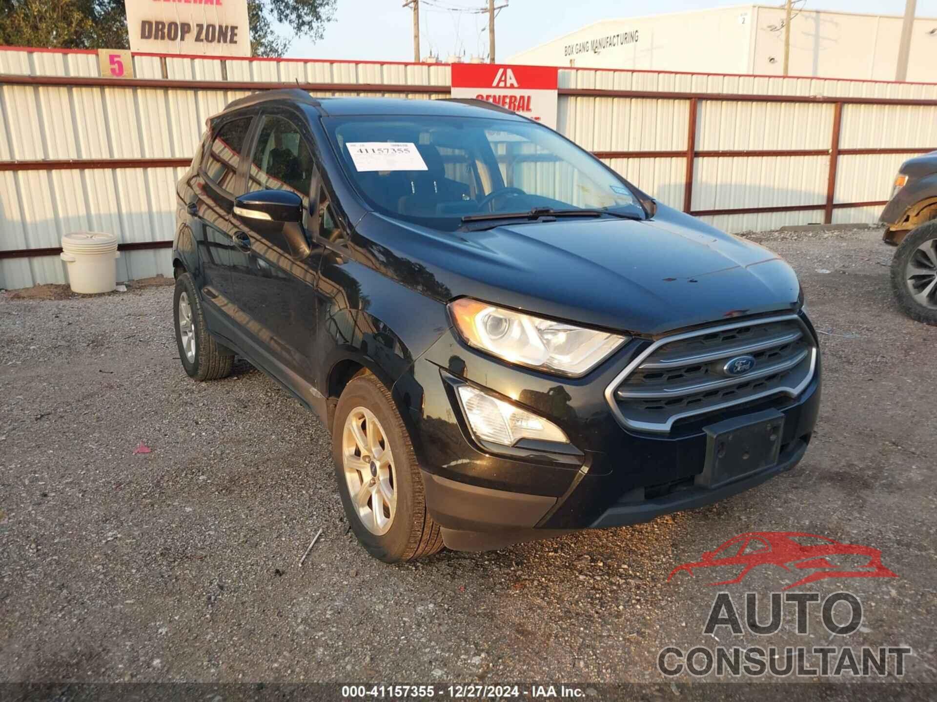 FORD ECOSPORT 2018 - MAJ3P1TEXJC168806