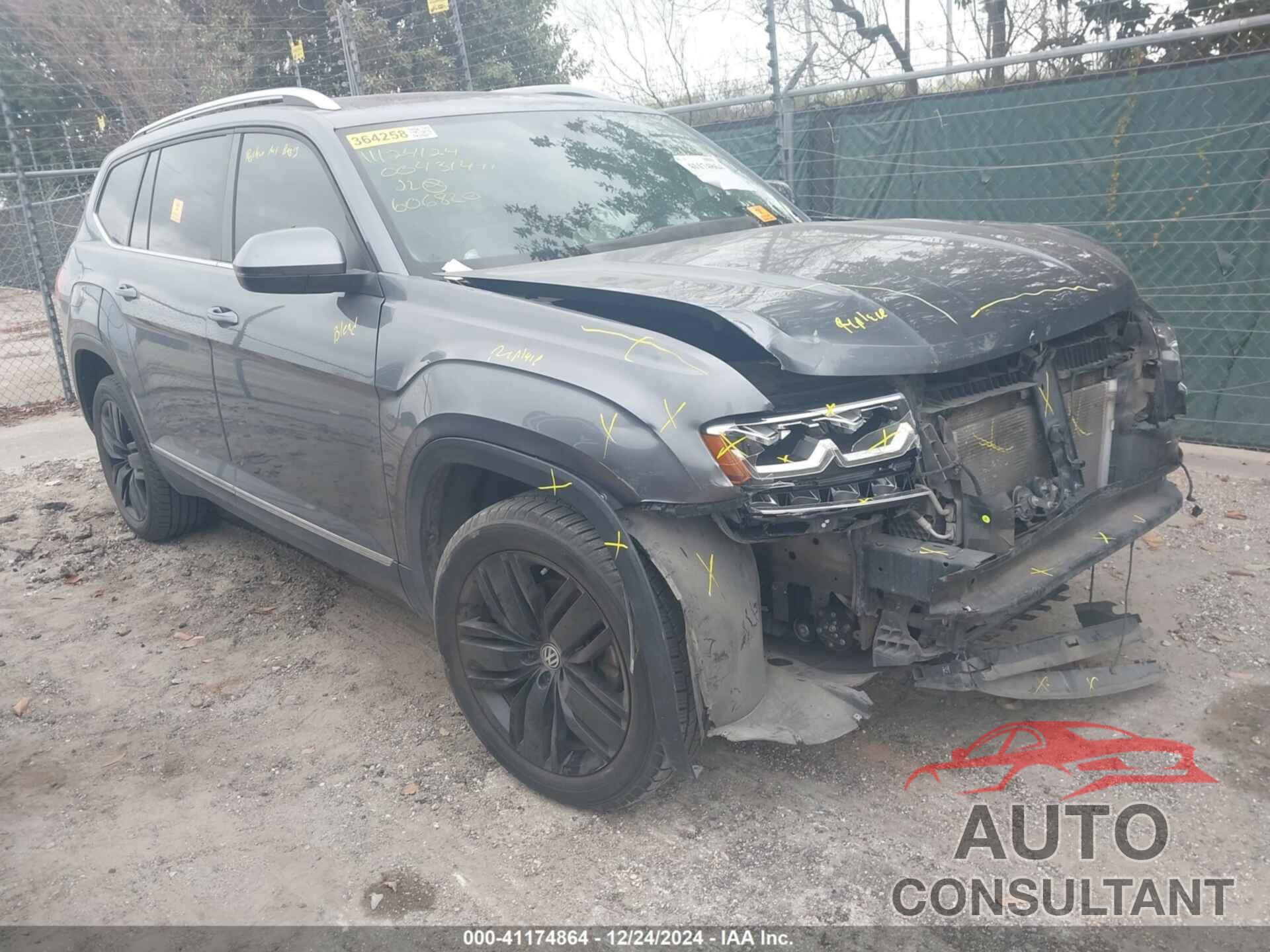 VOLKSWAGEN ATLAS 2019 - 1V2MR2CAXKC606820