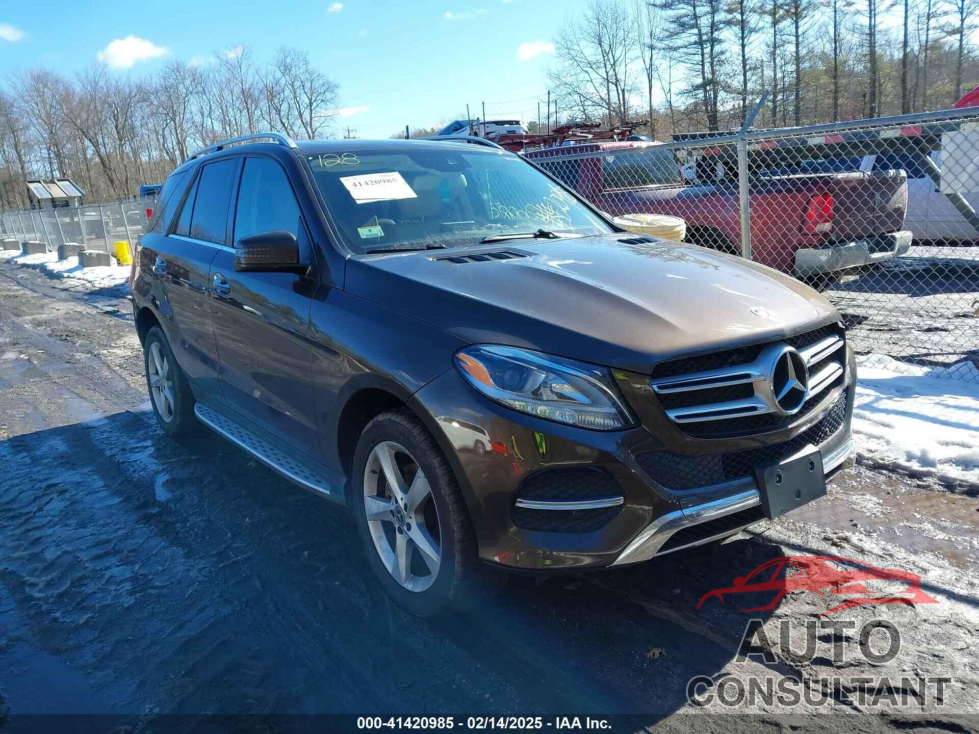MERCEDES-BENZ GLE 350 2018 - 4JGDA5HB1JB099320