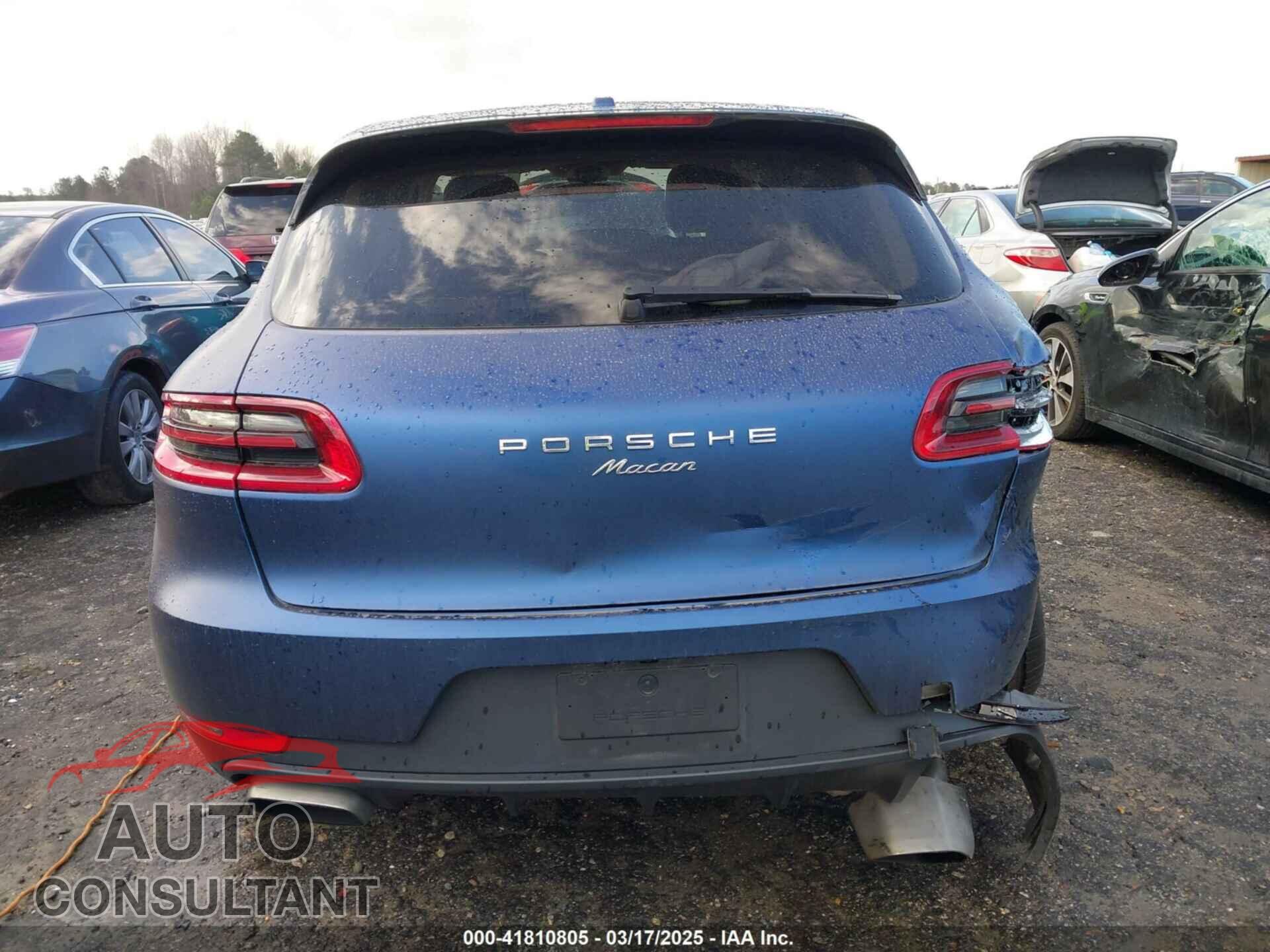 PORSCHE MACAN 2017 - WP1AA2A55HLB02121