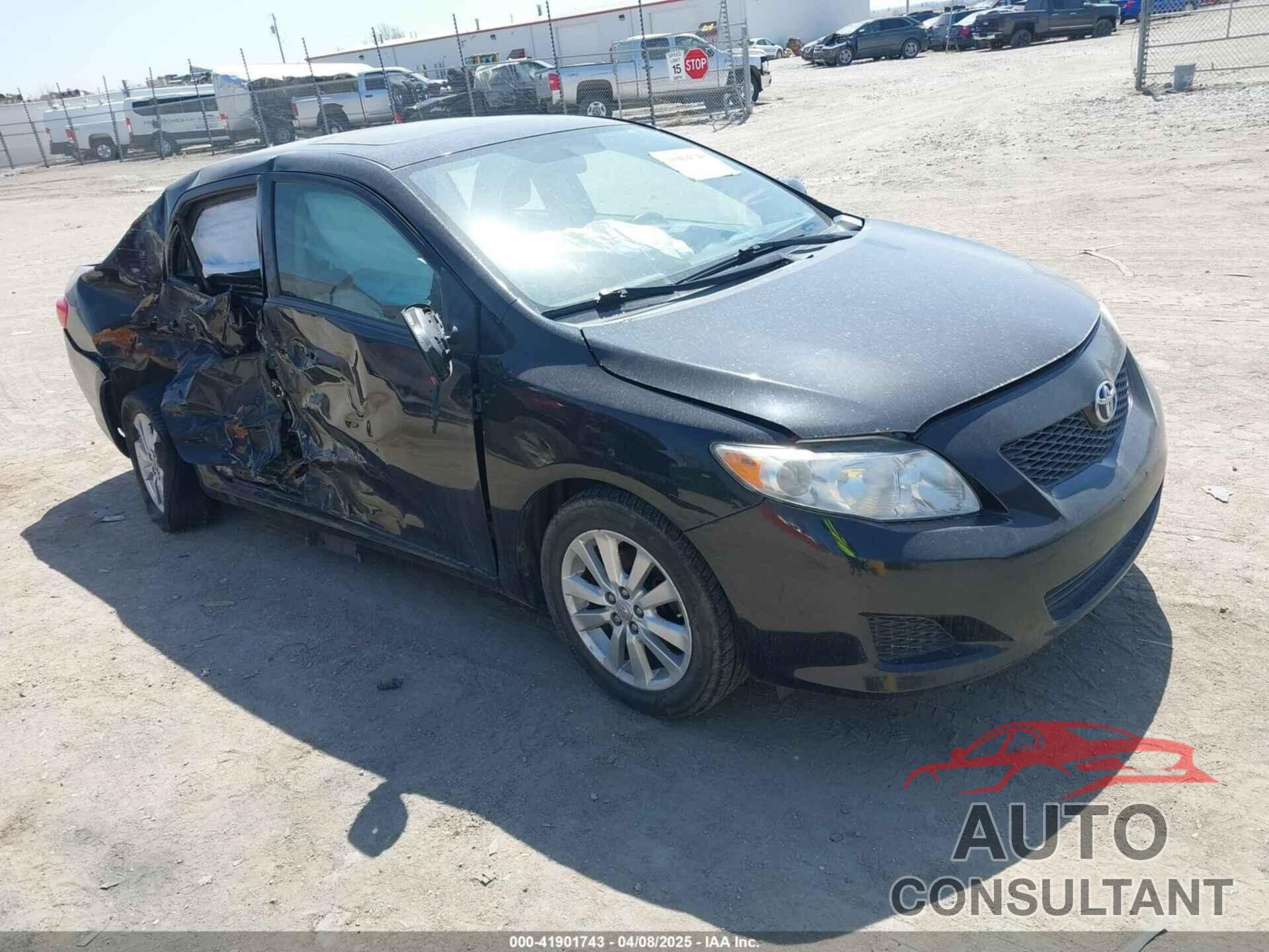 TOYOTA COROLLA 2009 - 1NXBU40E99Z060716