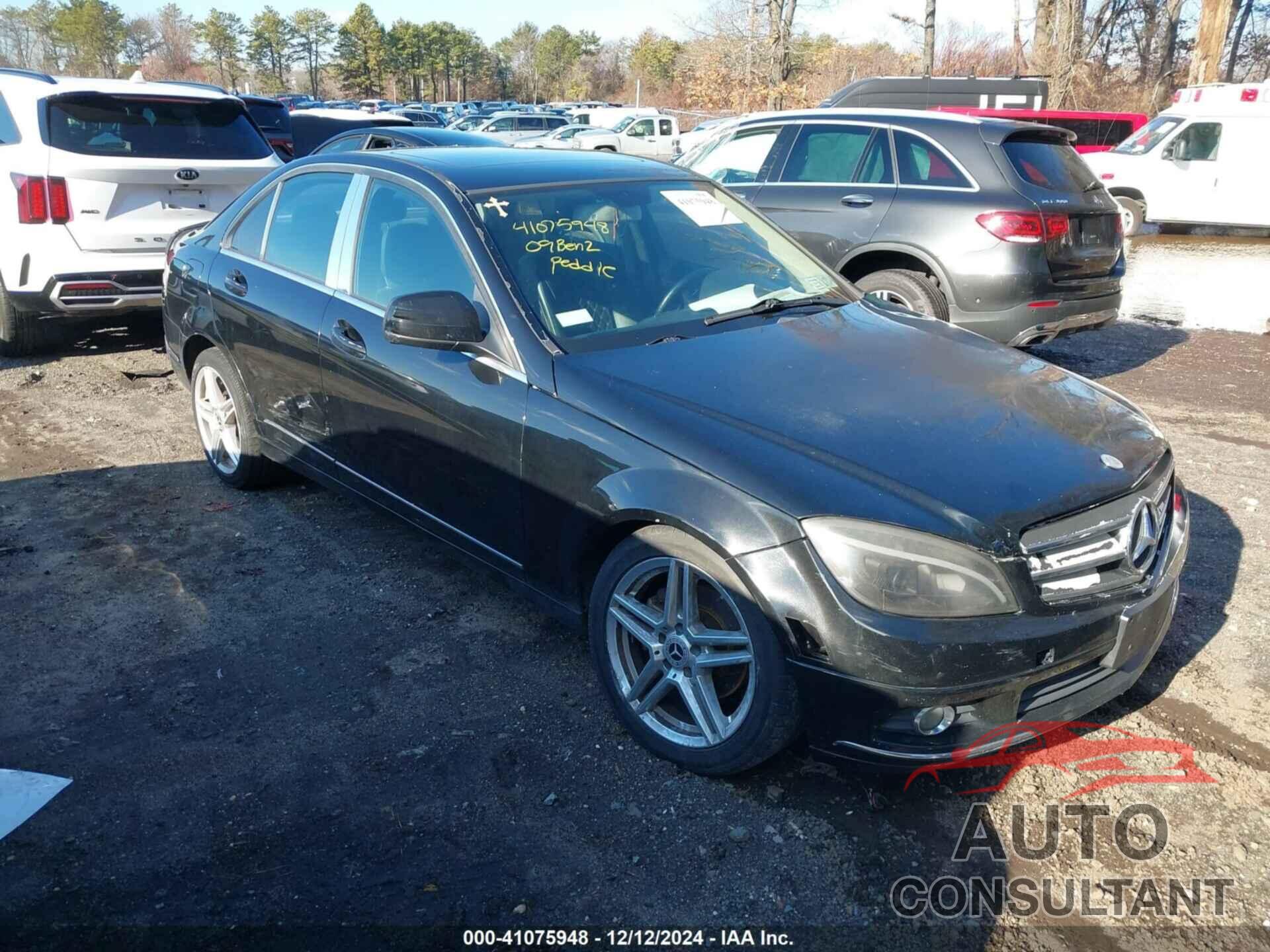 MERCEDES-BENZ C 300 2009 - WDDGF81X49R056223