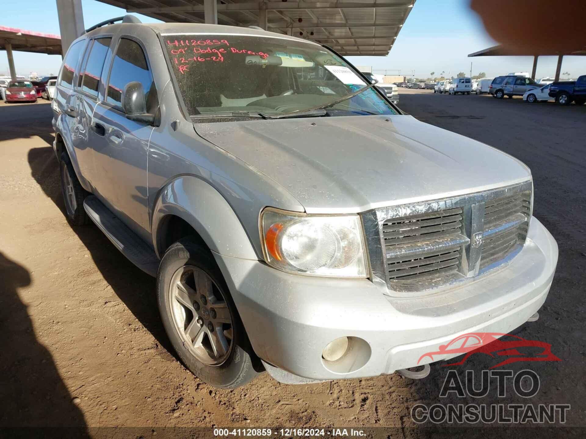 DODGE DURANGO 2009 - 1D8HB38P89F712199