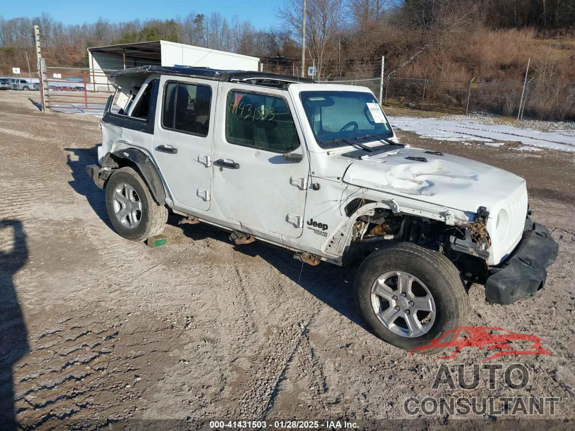 JEEP WRANGLER UNLIMITED 2021 - 1C4HJXDG8MW841292