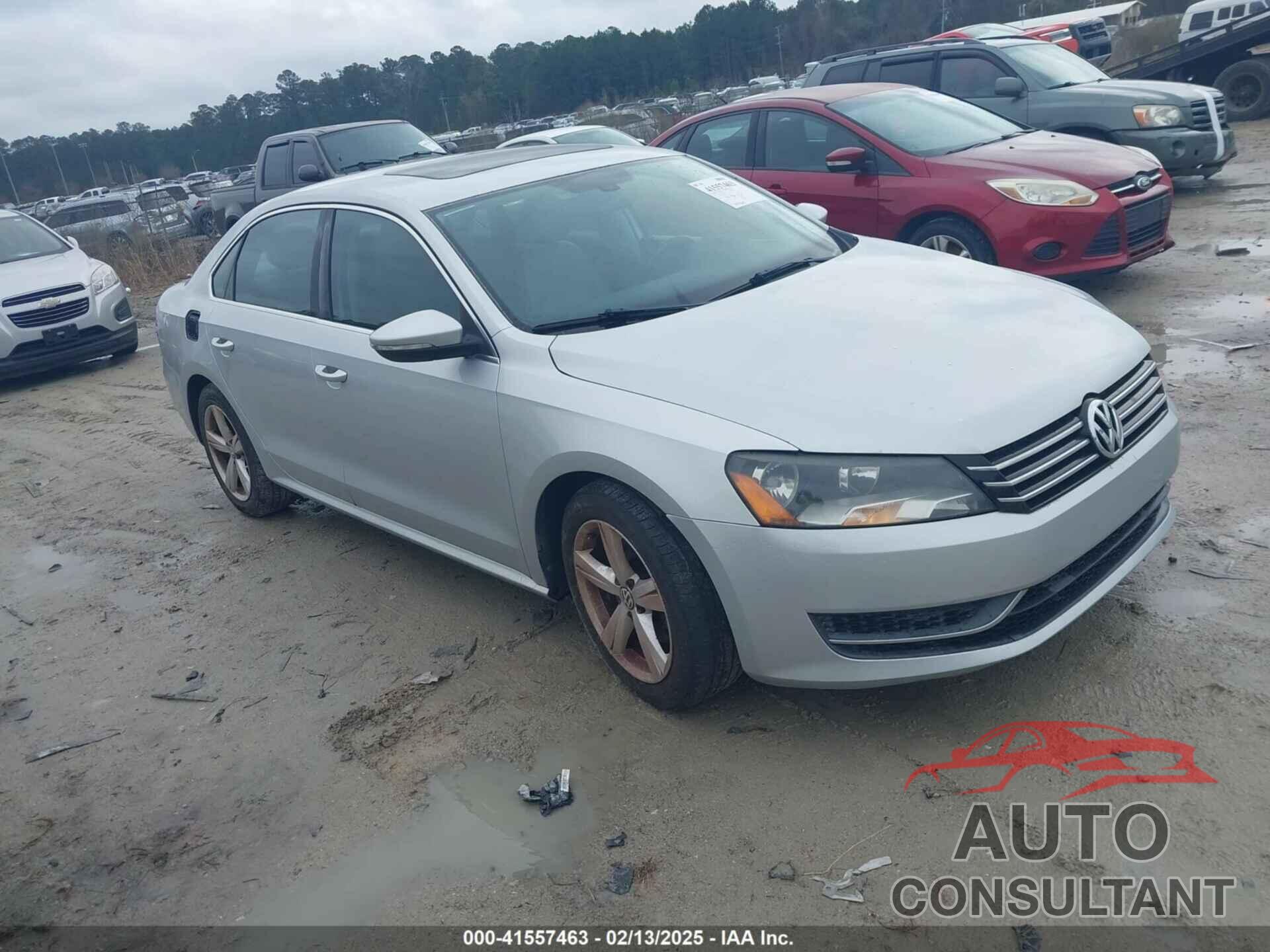 VOLKSWAGEN PASSAT 2012 - 1VWBP7A32CC028291