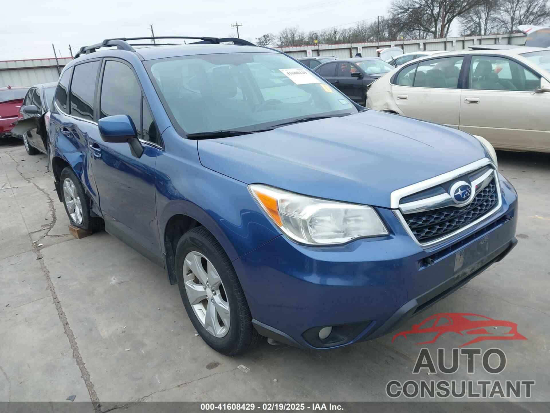 SUBARU FORESTER 2014 - JF2SJAHC8EH511086
