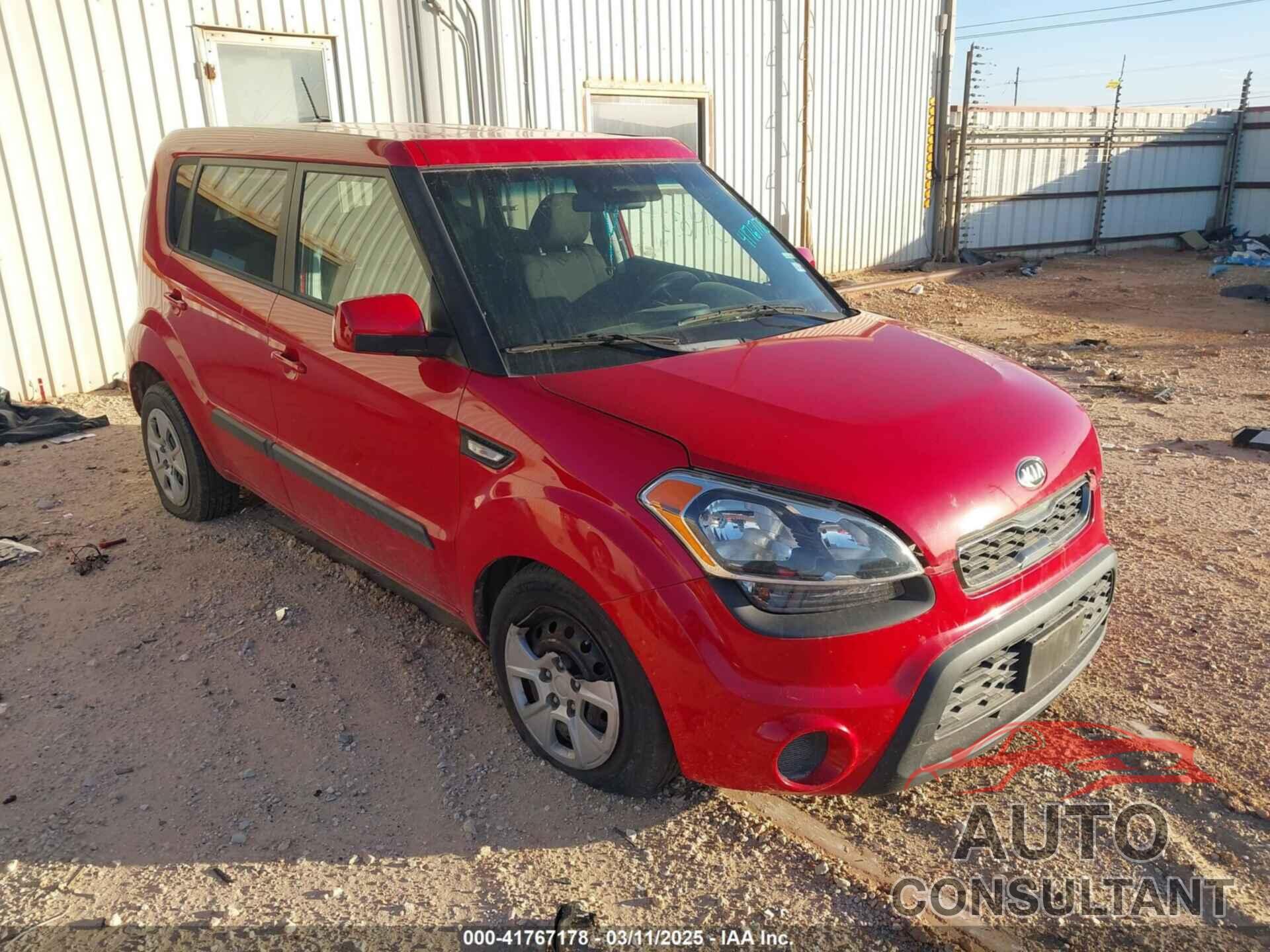 KIA SOUL 2013 - KNDJT2A5XD7514632