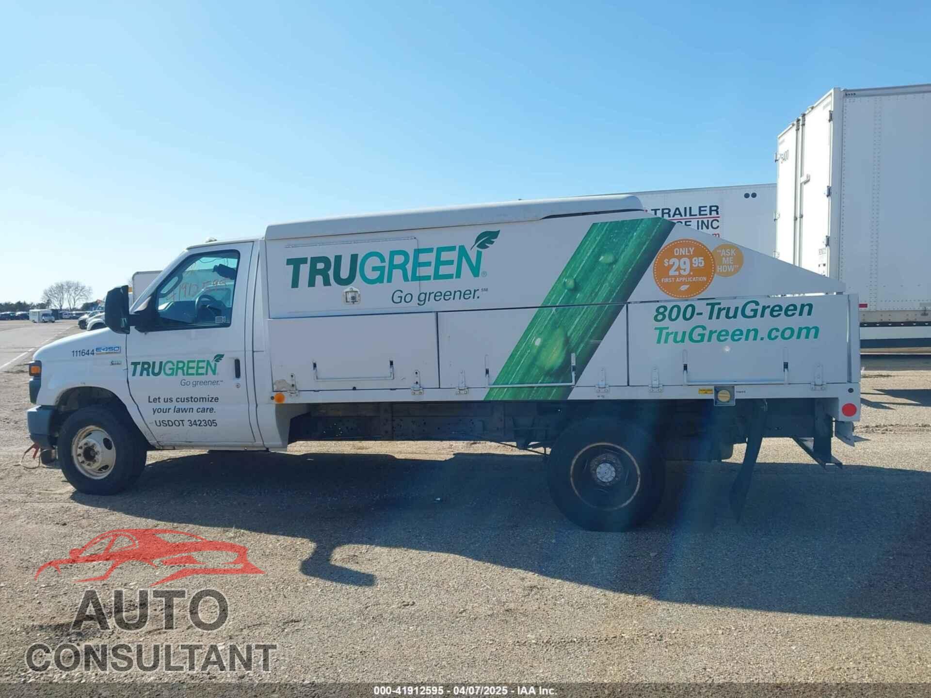 FORD E-450 CUTAWAY 2012 - 1FDXE4FL3CDA39523