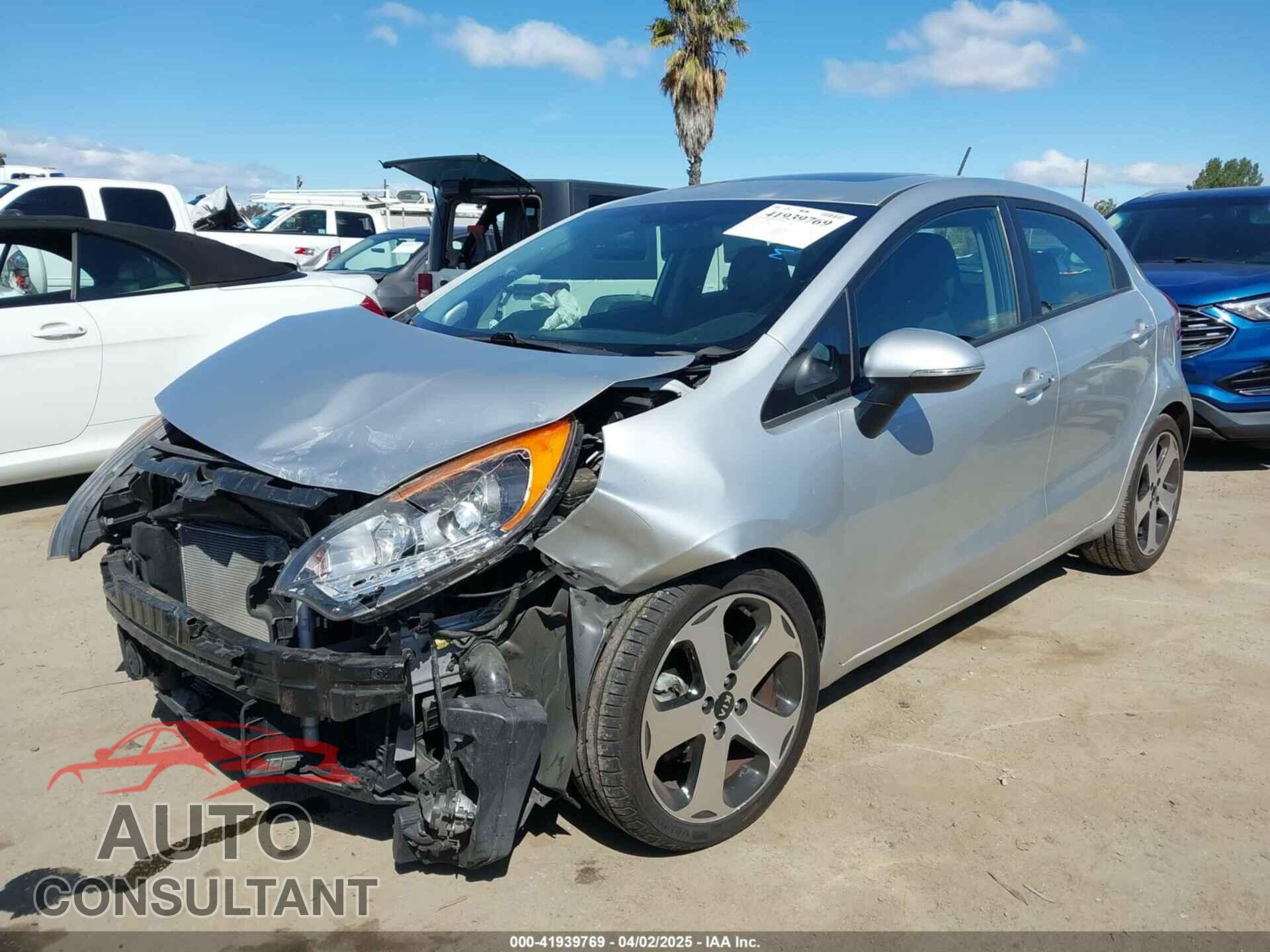 KIA RIO 2014 - KNADN5A30E6413613