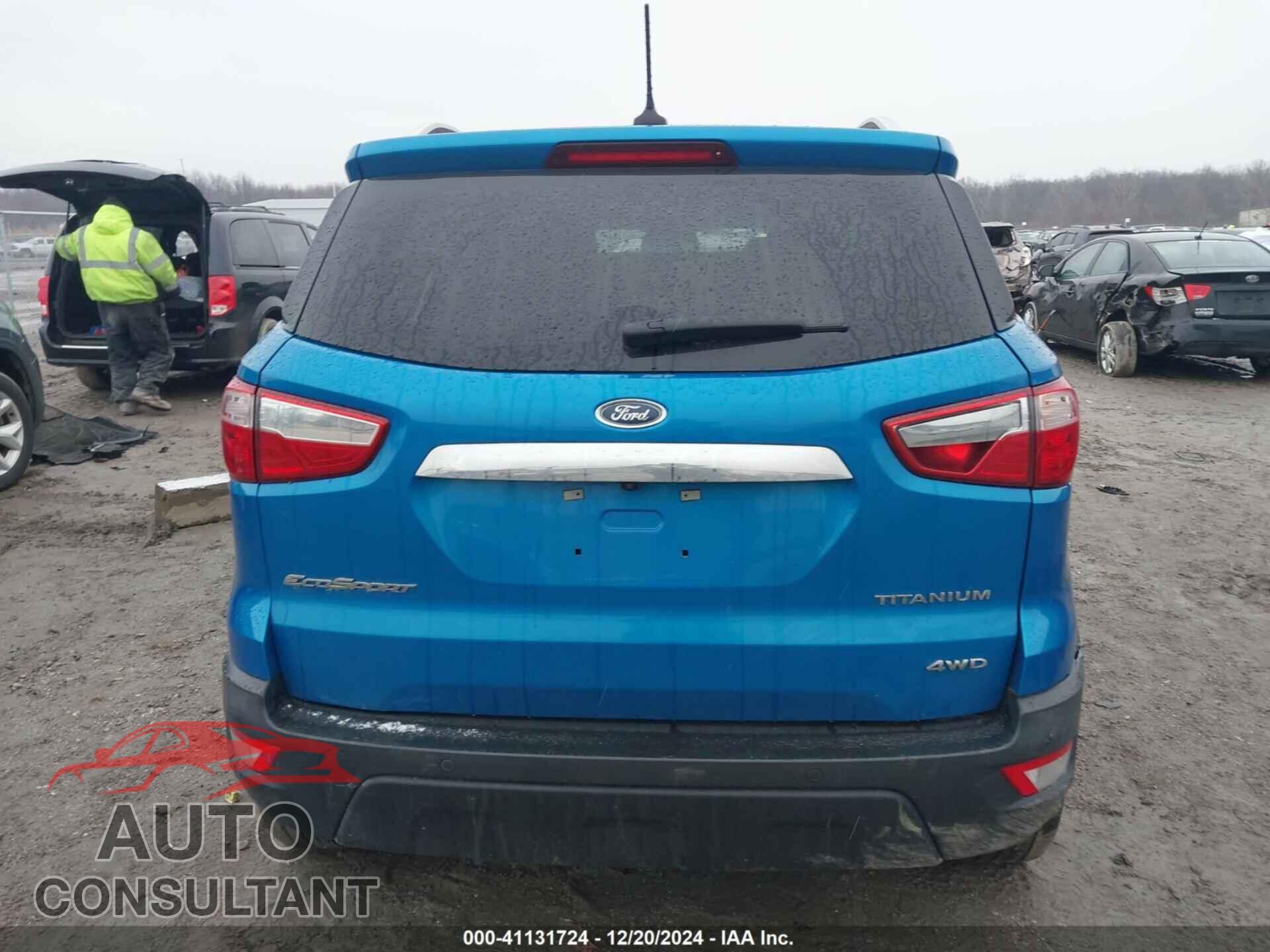 FORD ECOSPORT 2019 - MAJ6S3KL1KC261576