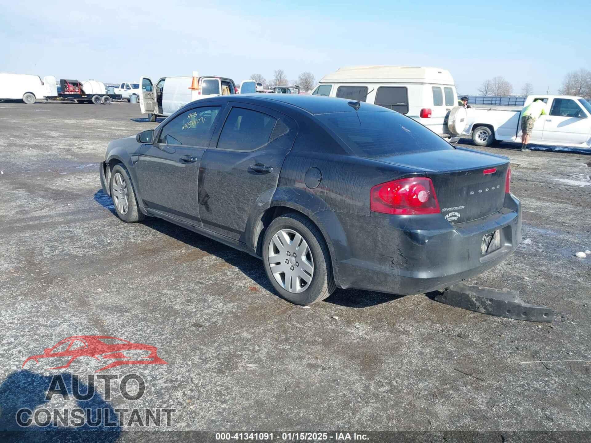 DODGE AVENGER 2013 - 1C3CDZAB2DN506240