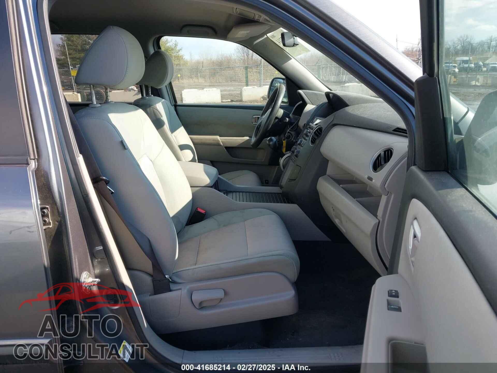 HONDA PILOT 2013 - 5FNYF4H40DB077104