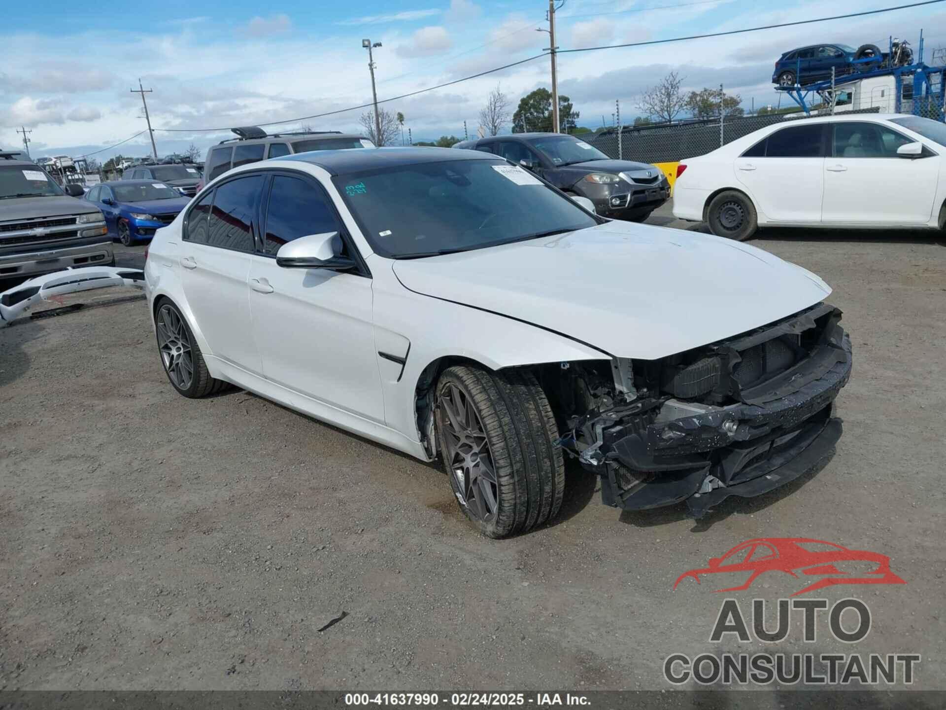 BMW M3 2017 - WBS8M9C39H5G85823