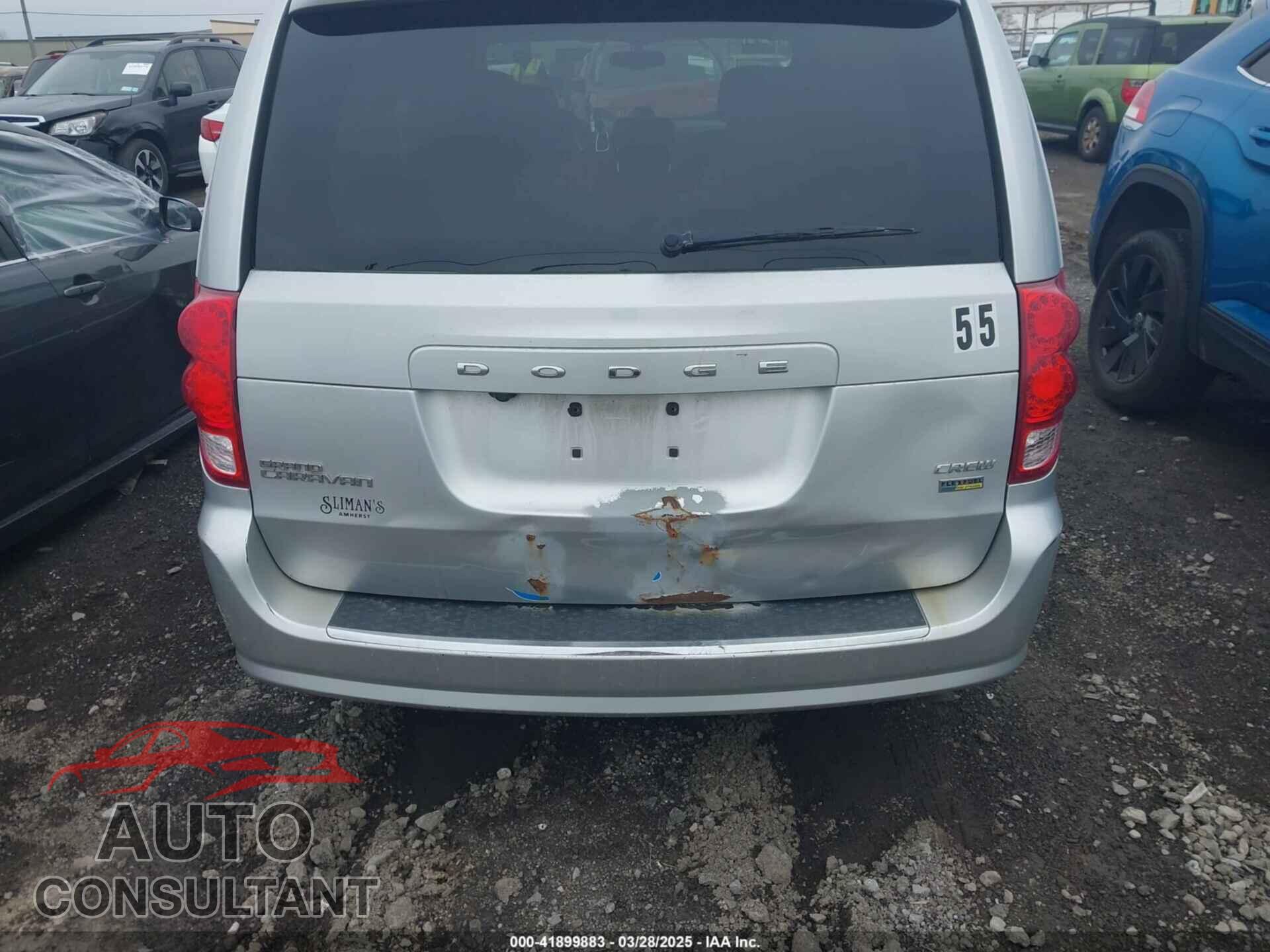 DODGE GRAND CARAVAN 2011 - 2D4RN5DGXBR678747