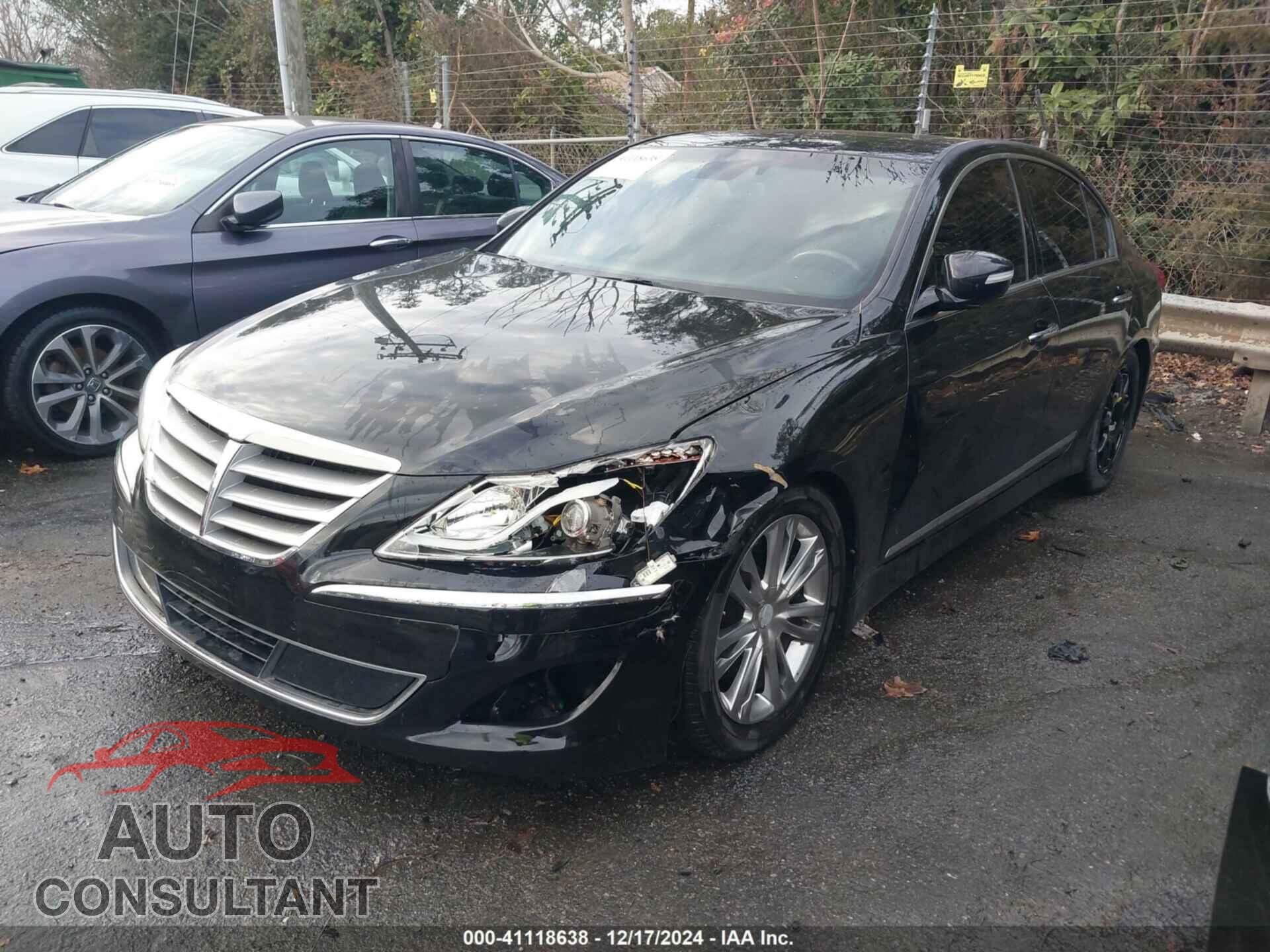 HYUNDAI GENESIS 2012 - KMHGC4DF9CU180020