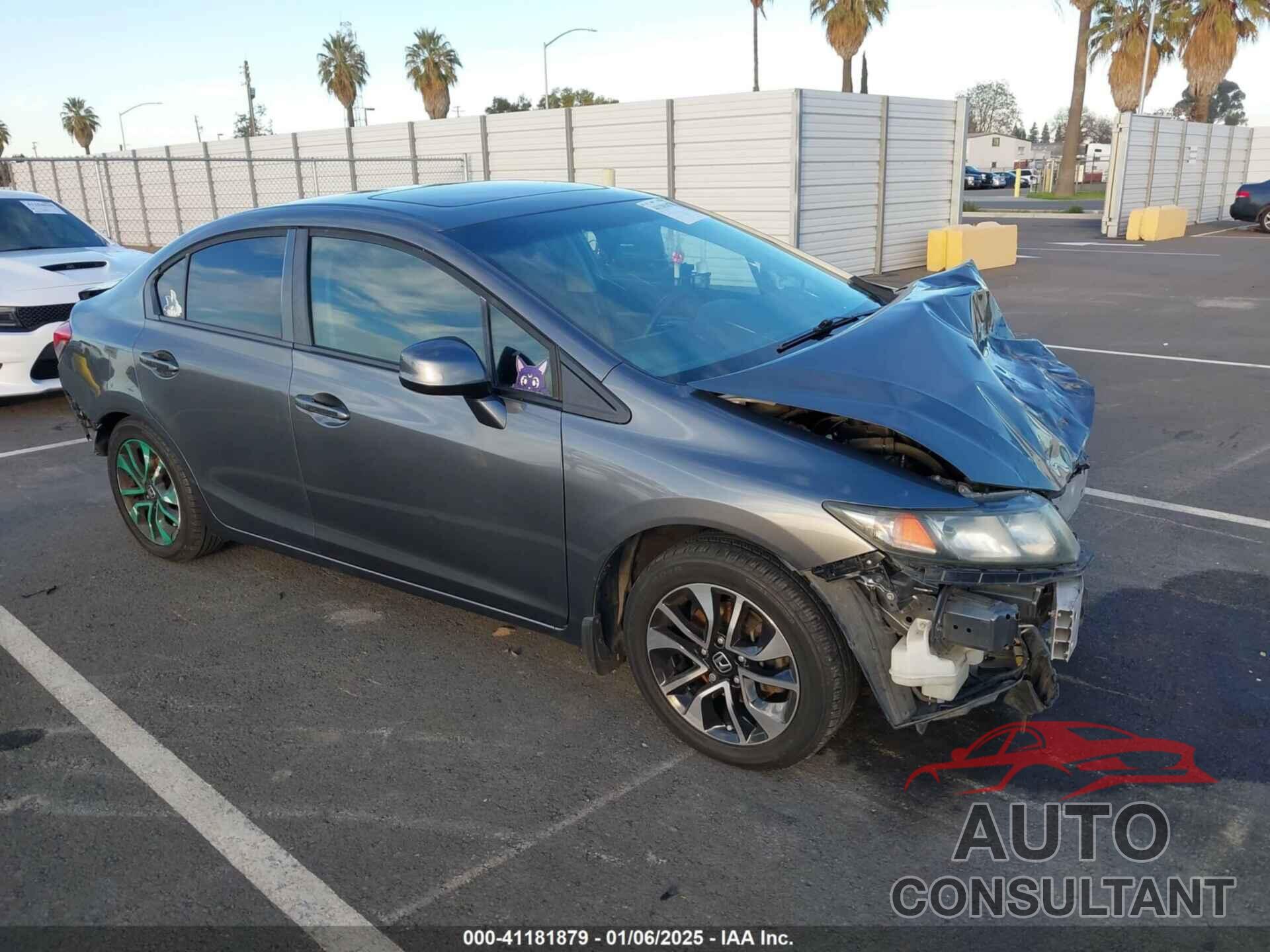 HONDA CIVIC 2013 - 19XFB2F80DE271005