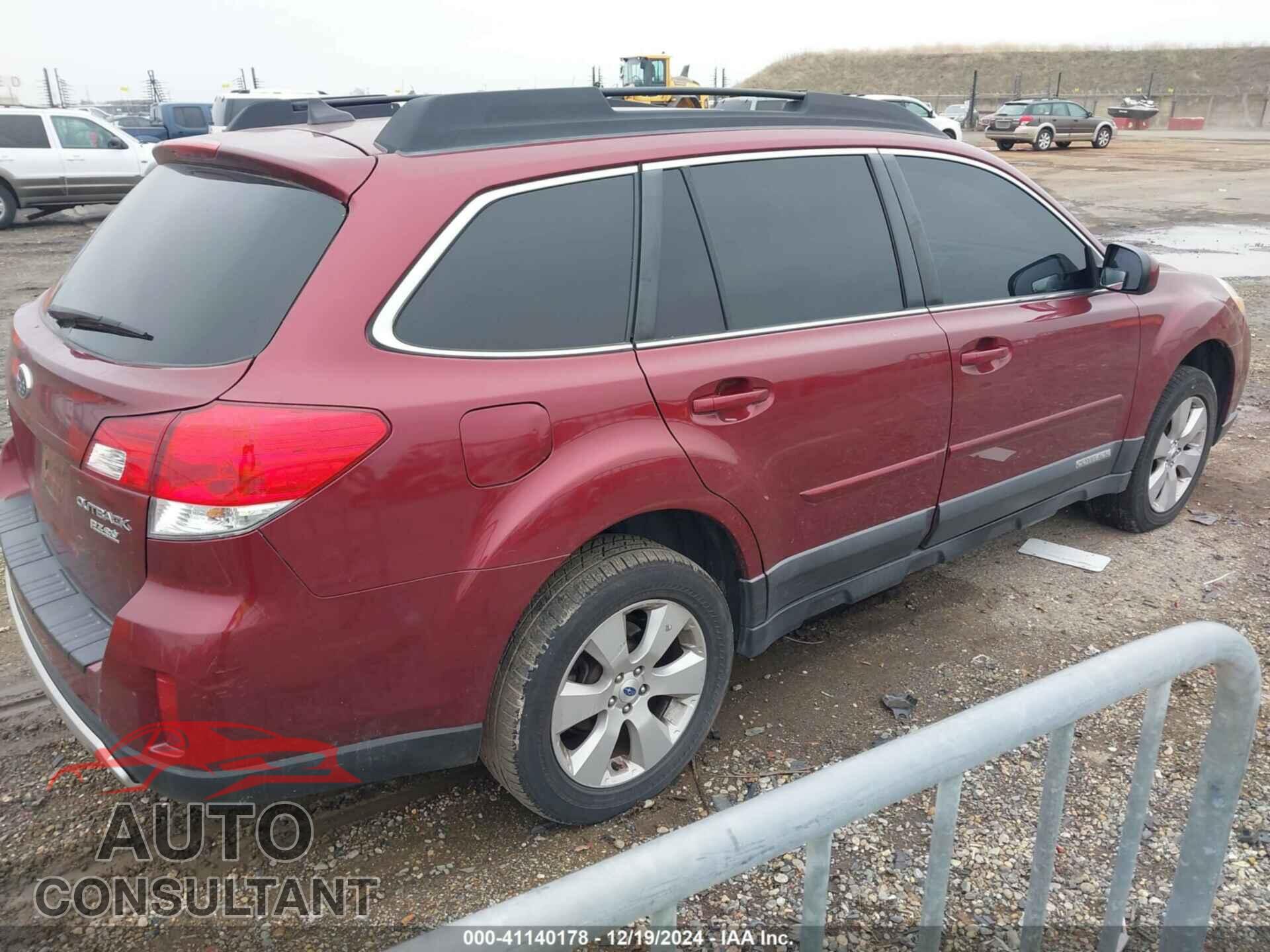 SUBARU OUTBACK 2012 - 4S4BRBLC1C3281143