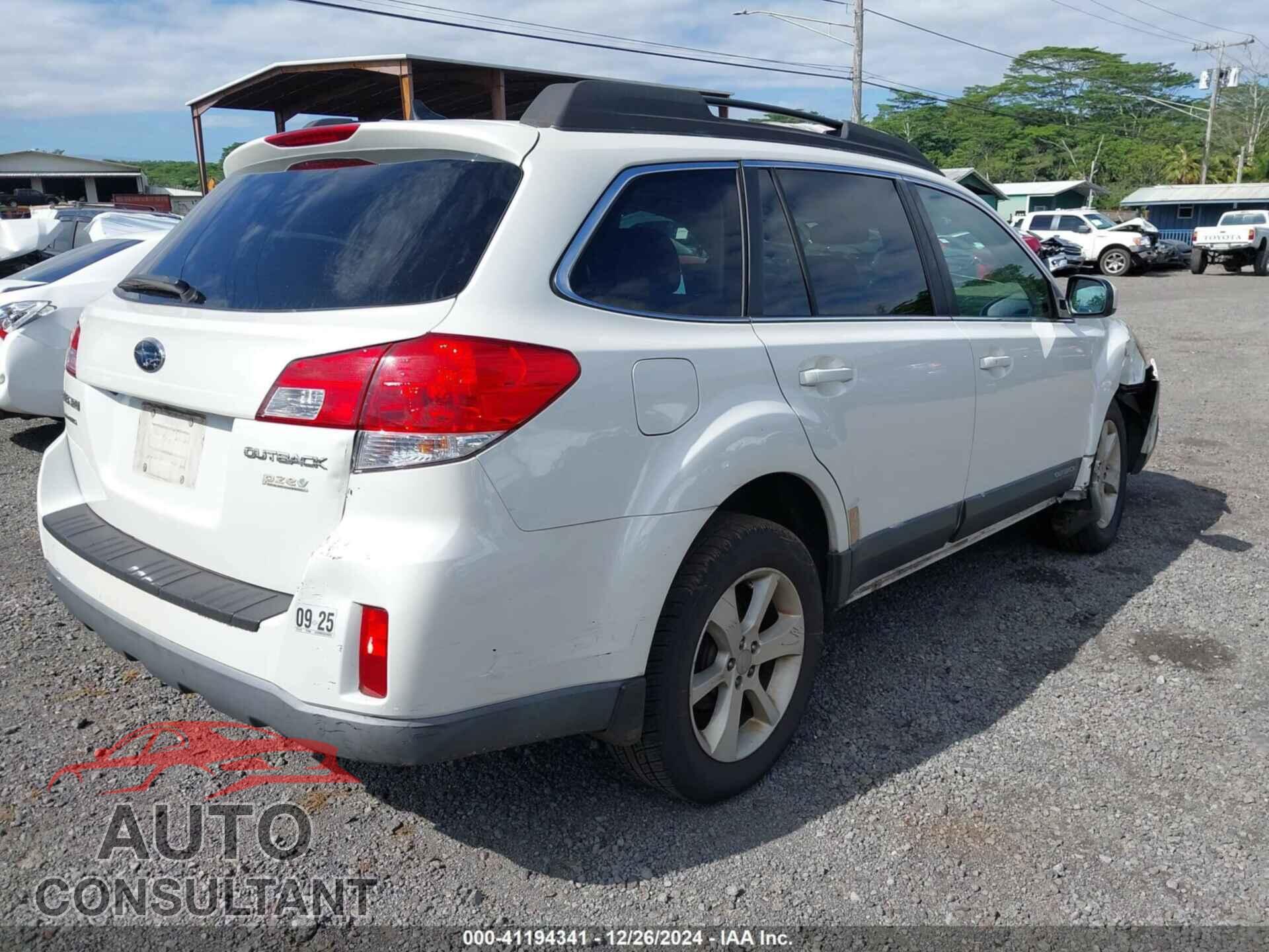 SUBARU OUTBACK 2014 - 4S4BRBDC5E3266064