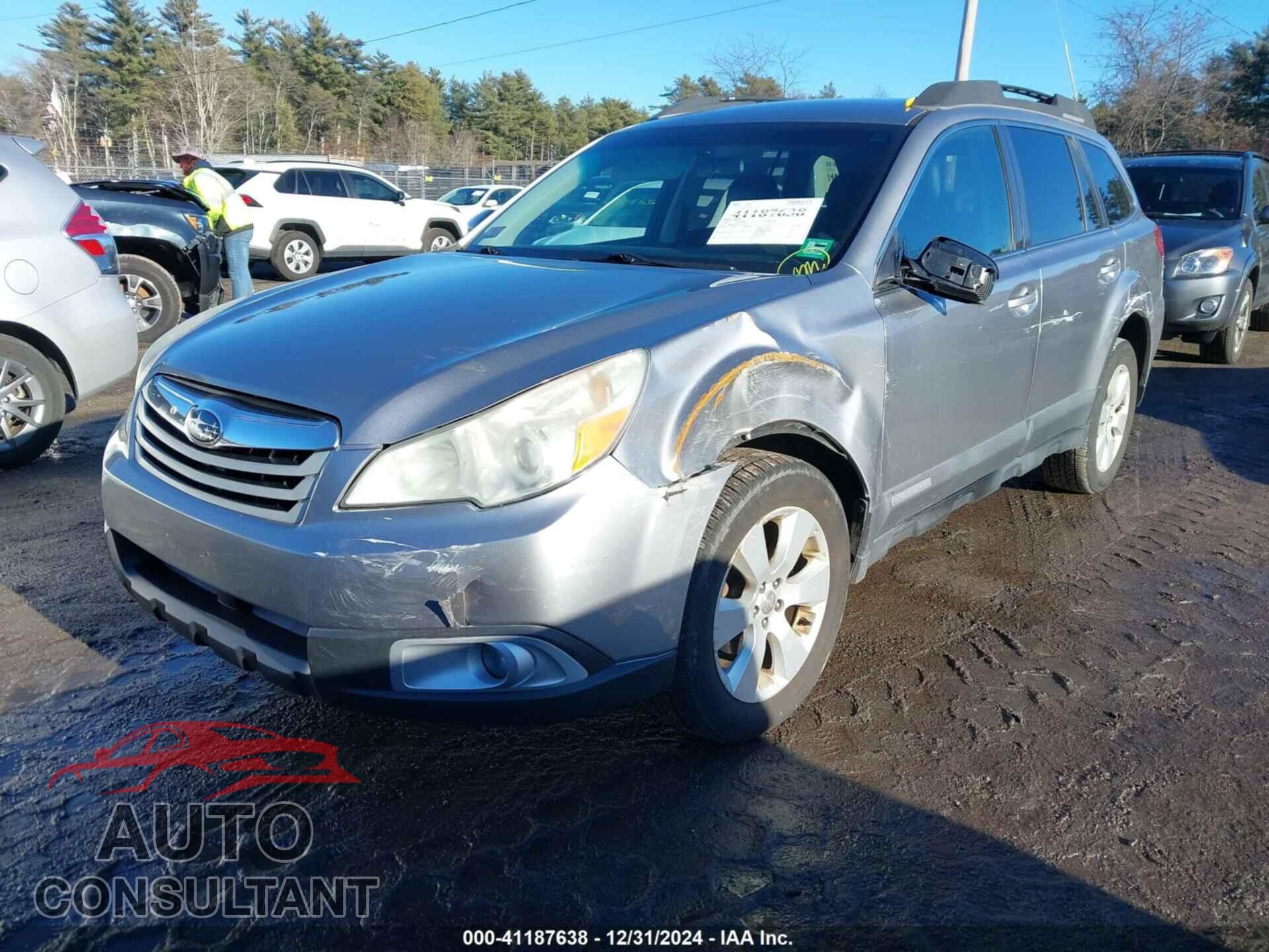 SUBARU OUTBACK 2010 - 4S4BRBCC8A3350780