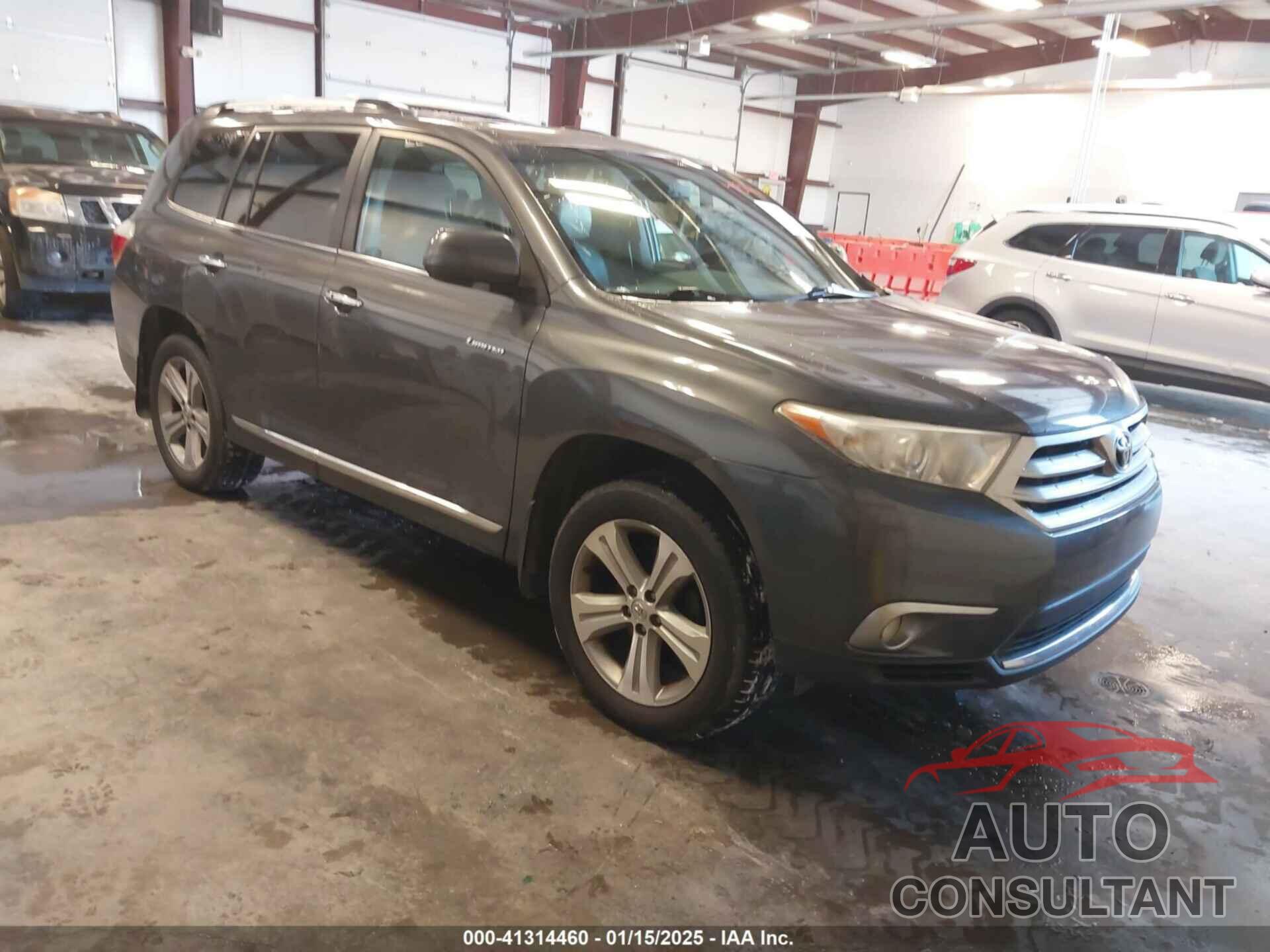 TOYOTA HIGHLANDER 2012 - 5TDDK3EH7CS162432