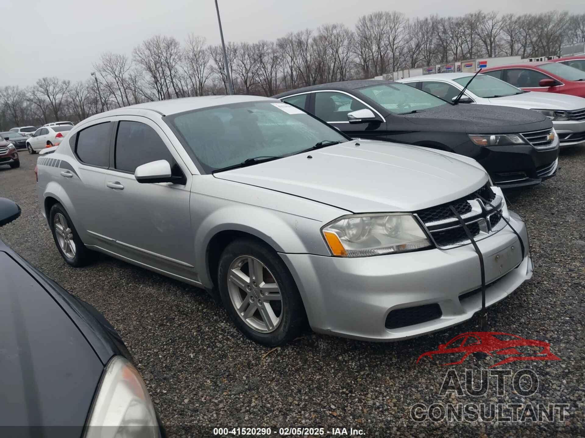 DODGE AVENGER 2012 - 1C3CDZCB5CN179070