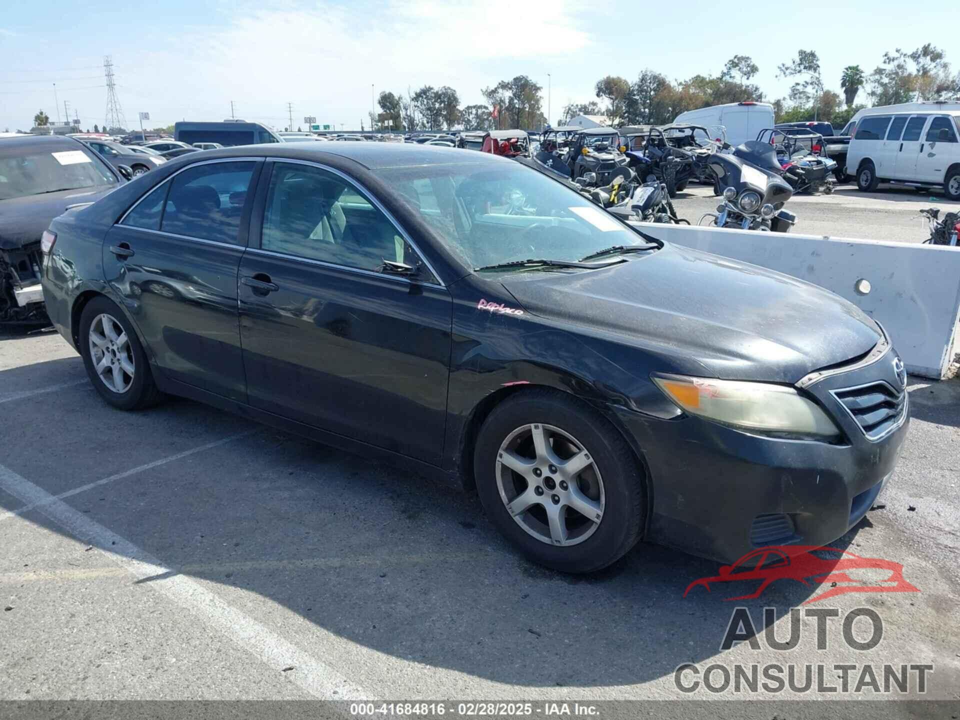 TOYOTA CAMRY 2010 - 4T1BF3EK8AU083573