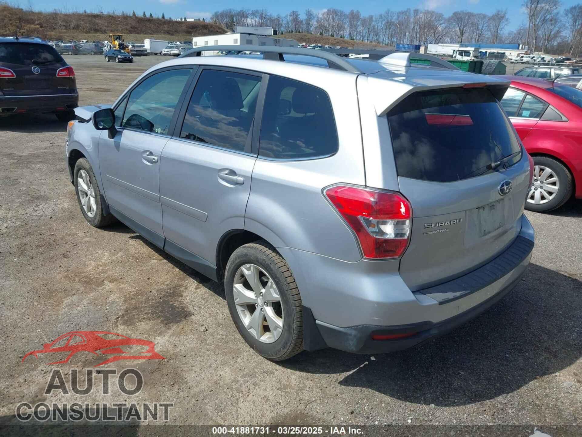 SUBARU FORESTER 2016 - JF2SJAKC0GH452045