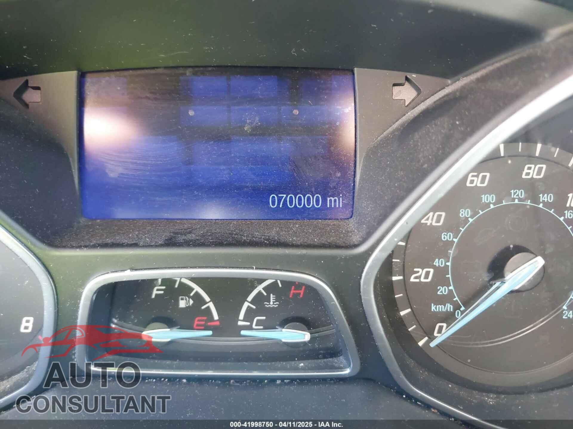 FORD FOCUS 2013 - 1FADP3F26DL203377