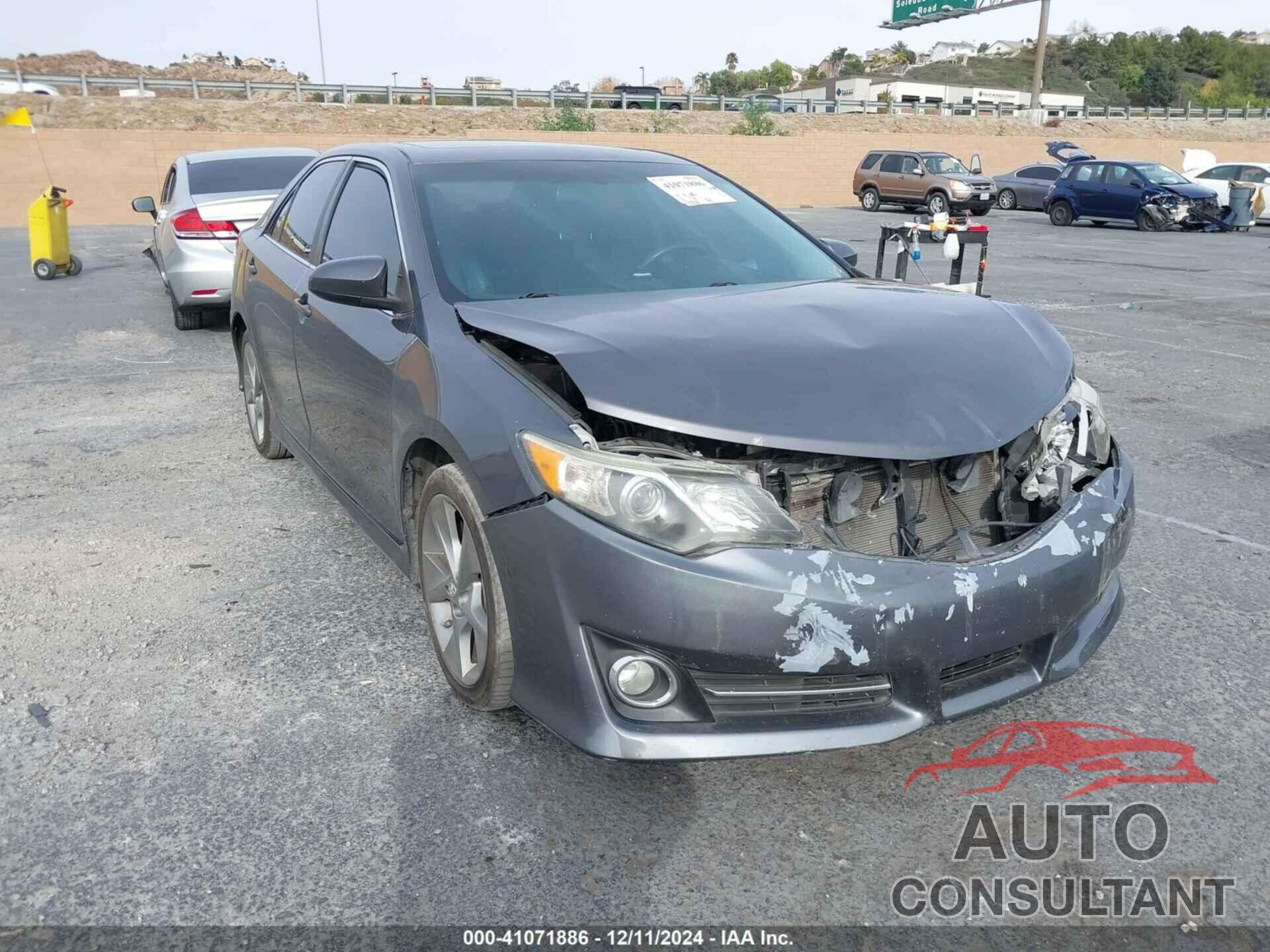 TOYOTA CAMRY 2012 - 4T1BK1FK4CU015465